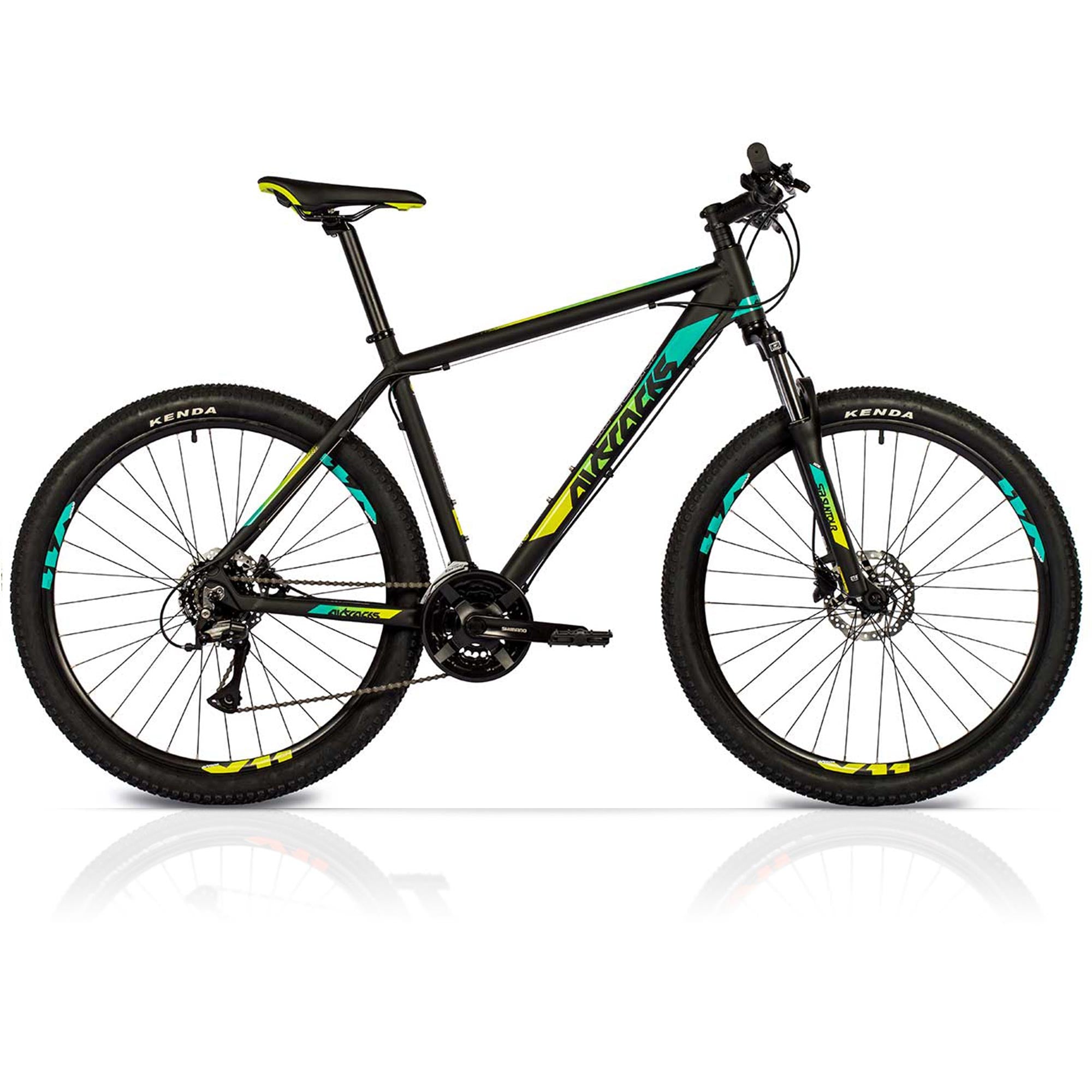 MTB Hardtail bicicletta da 27,5 pollici MountainBike MB.2725 Shimano 21 Gang Shimano Acera RD-M3020 SGS