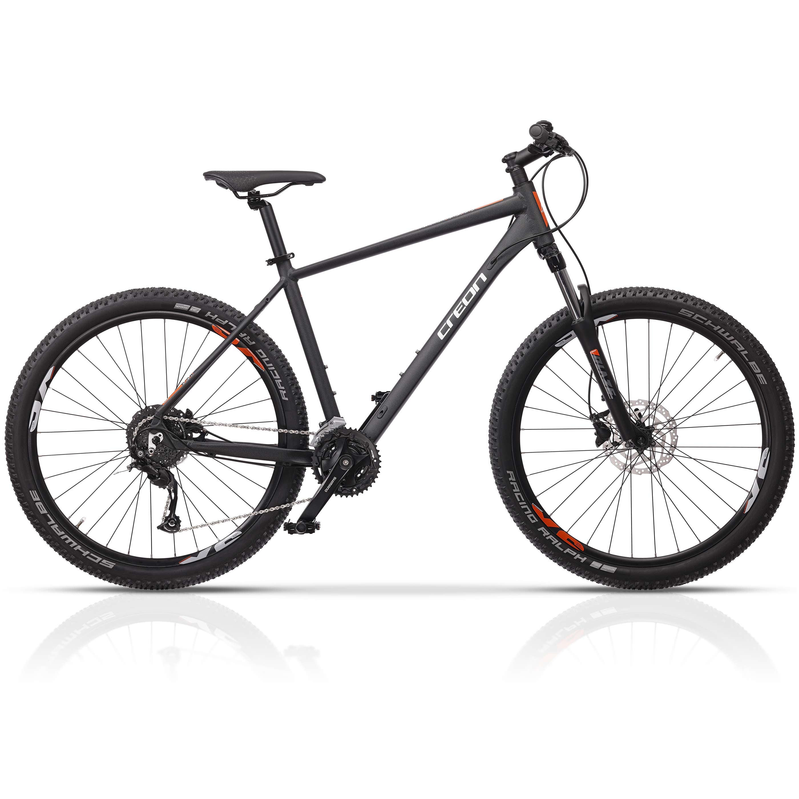 27,5 Zoll Herren MTB Mountainbike FUSION CR 27 x Gang Shimano Alivio RD-M3100 SGS