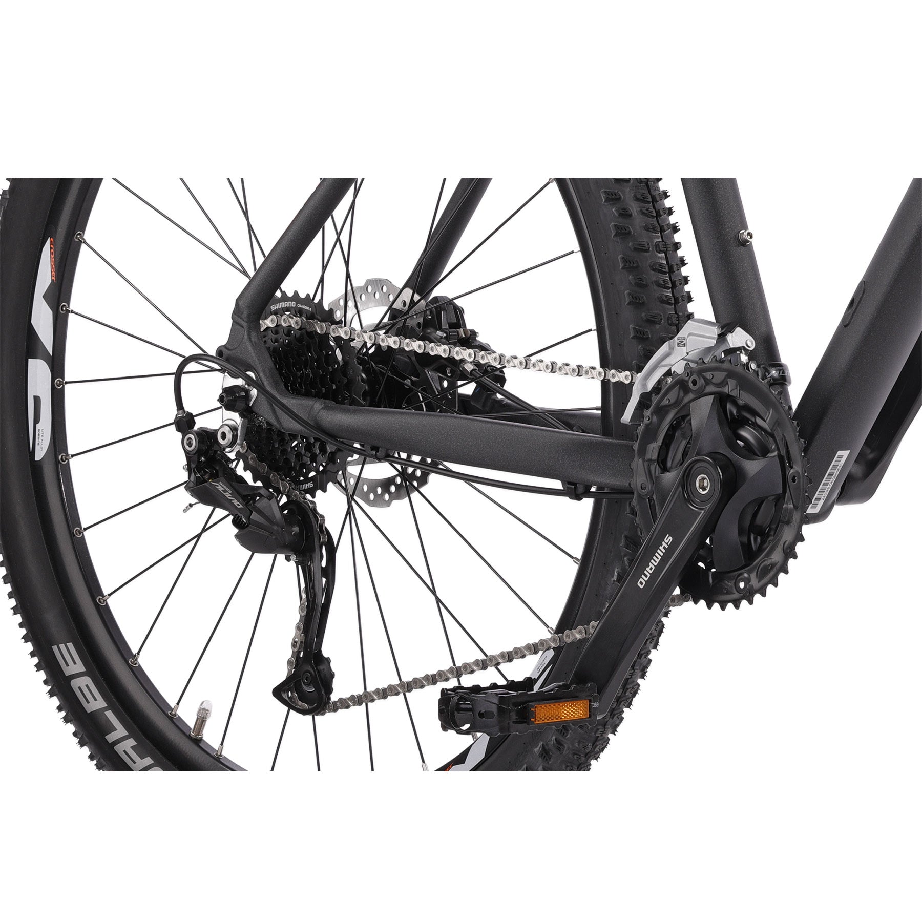 27,5 Zoll Herren MTB Mountainbike FUSION CR 27 x Gang Shimano Alivio RD-M3100 SGS