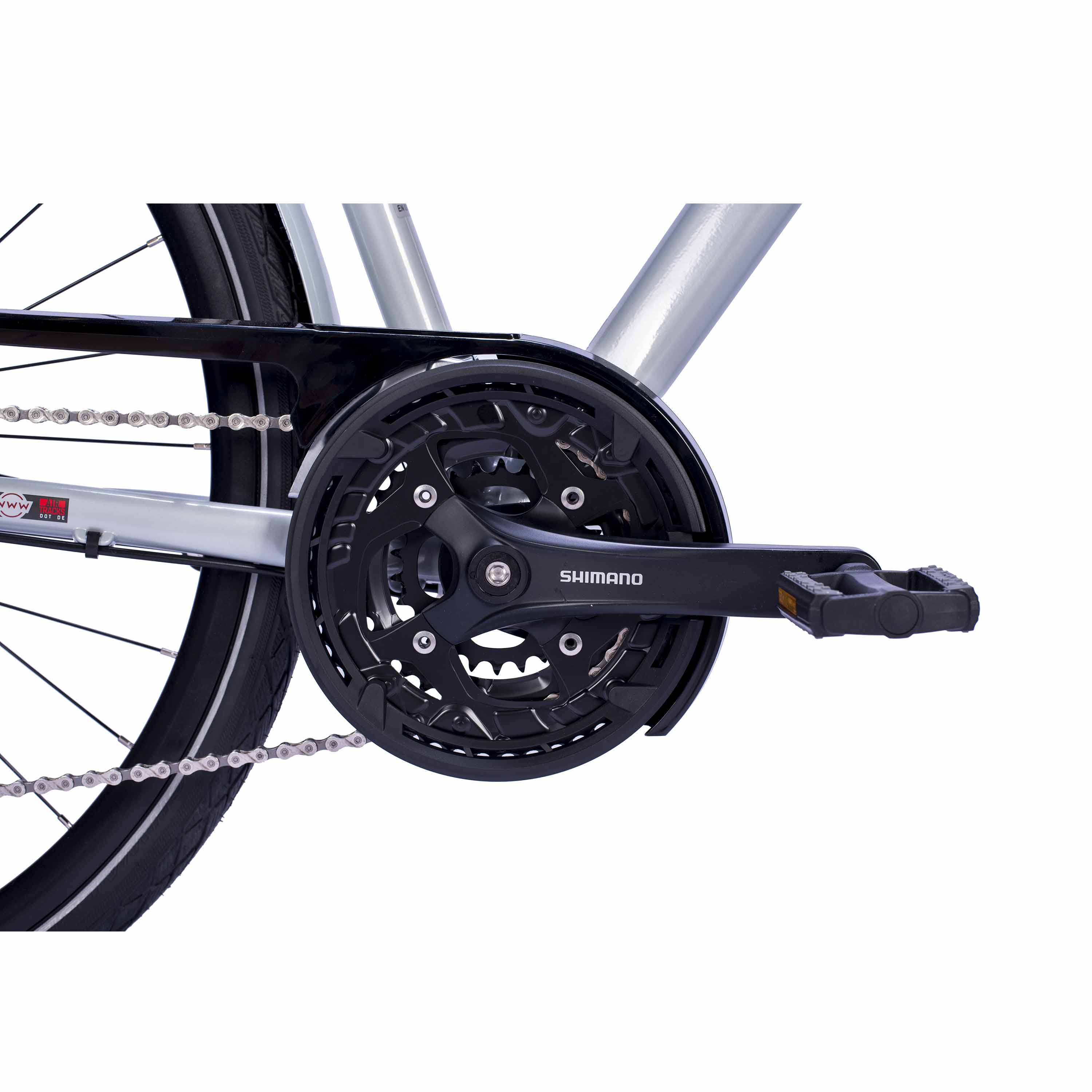 28" Damen Trekking Fahrrad TR.2845L Trekkingrad Shimano 27 Gang Alivio RD-M3100-SGS Shadow
