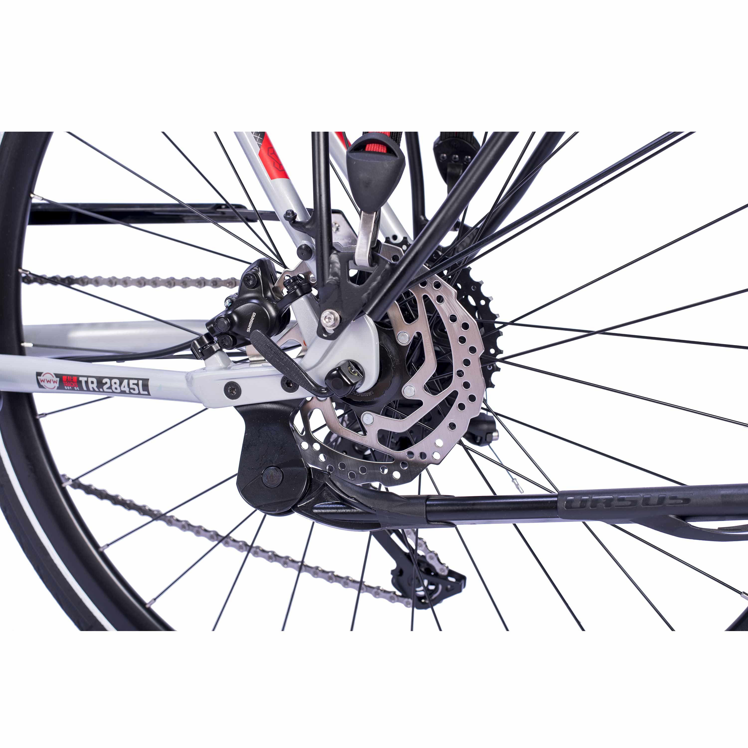 28" Women's Trekking Bicycle TR.2845L 2 x 9 SPEED SHIMANO CUES RD-U3020-9