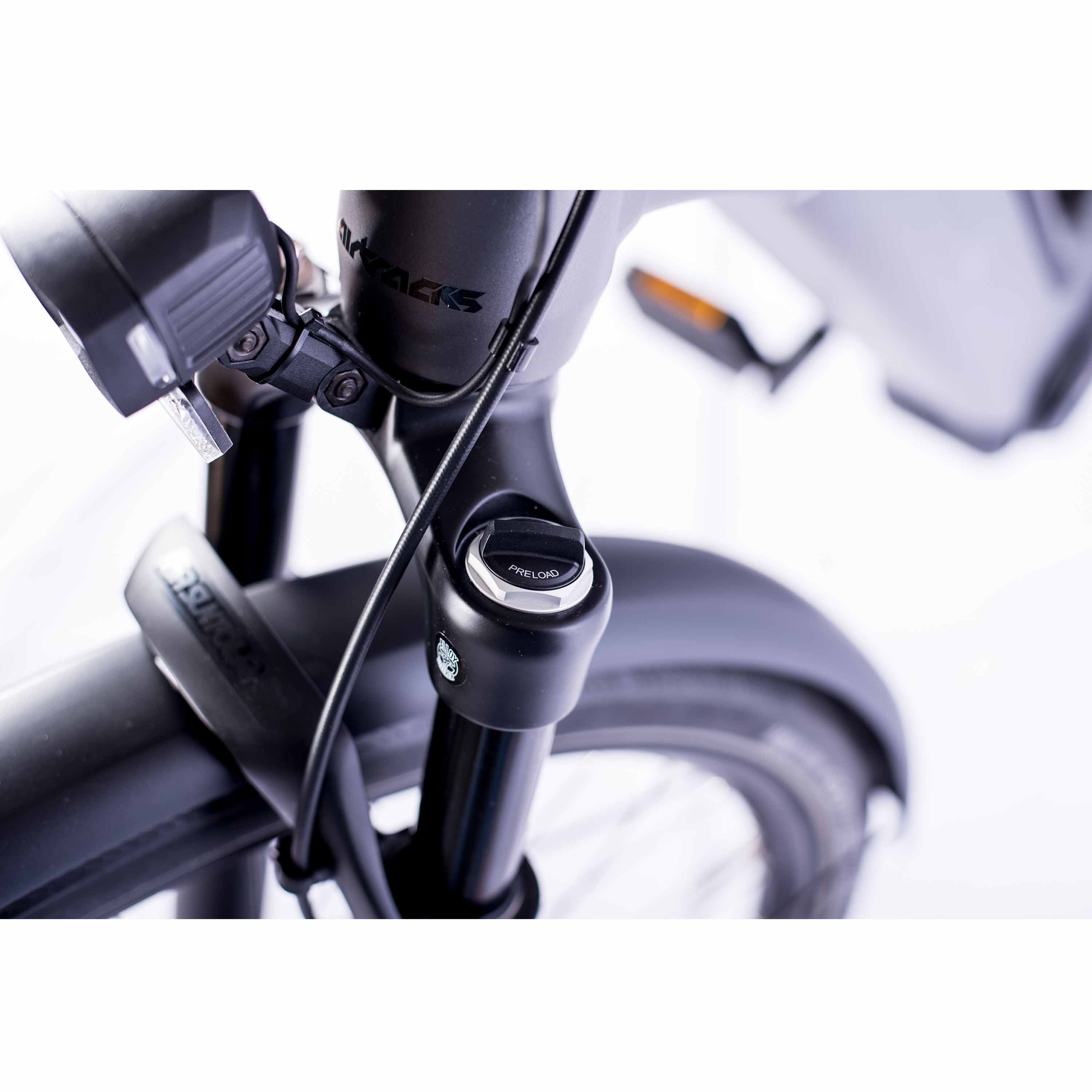 28" Damen E-Bike Trekking Fahrrad LS Wave TERRA TR2 BOSCH Performance Line PX Smart System POWERTUBE 600 Wh 10 x Gang SHIMANO DEORE RD-M5130 SGS Schwarz