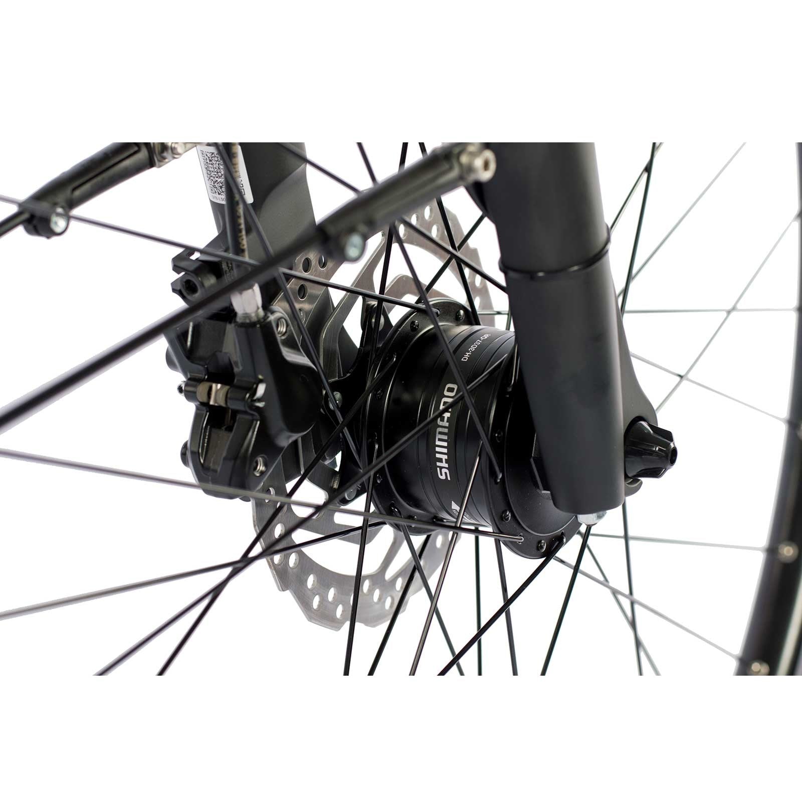 Hommes Trekking Bicycle 28 pouces Trekingrad Tr.2845 Shimano 27 x Gang Alivio Rd-T4000 SGS Shadow