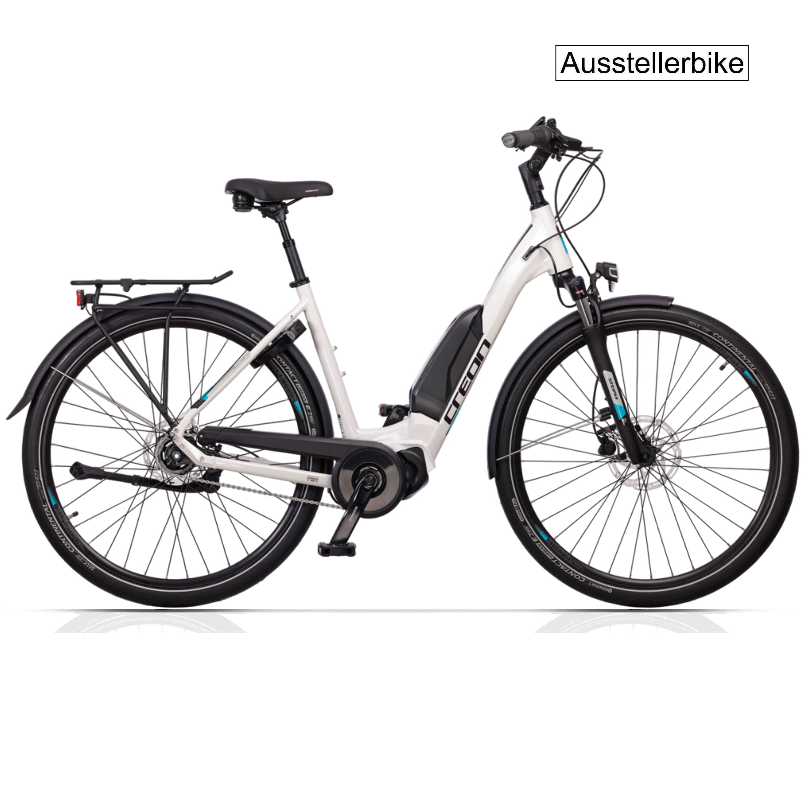 28" STADSFiets E-BIKE LS WAVE SR3 CR SHIMANO STEPS E-5000 418Wh 5 VERSNELLING SHIMANO NEXUS INTER gereviseerde producten