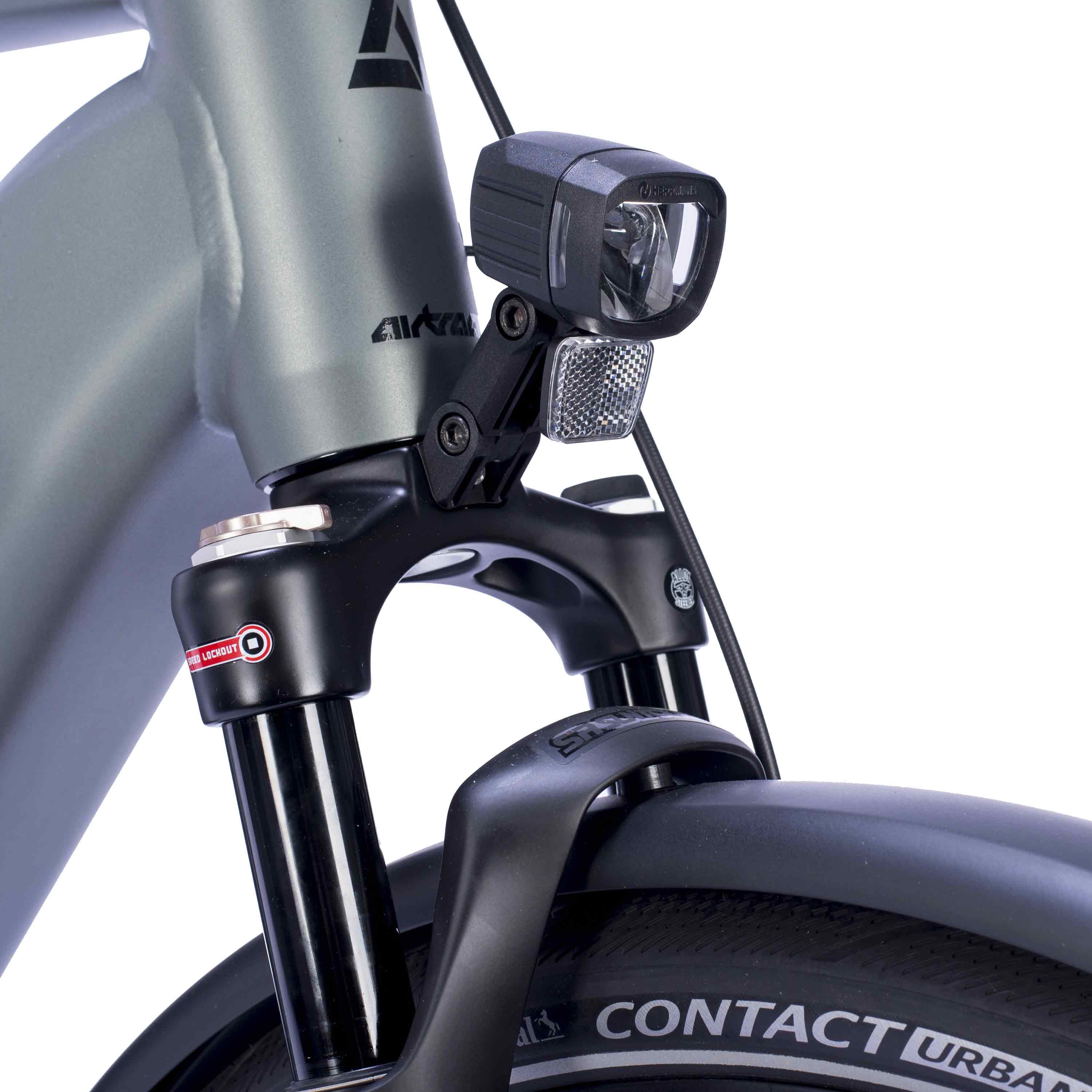 28" Herren E-Bike Trekking Fahrrad TERRA TR2 BOSCH Performance Line PX Smart System POWERTUBE 600 Wh 10 x Gang SHIMANO DEORE RD-M5130 SGS Grey