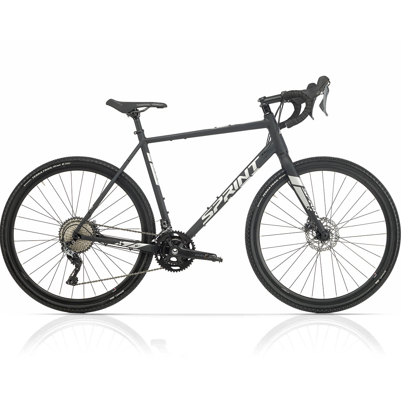 28" Vélo Gravel Homme WHISPER TEAM GRX Vélo 2 x 11 vitesses SHIMANO GRX RD-RX812