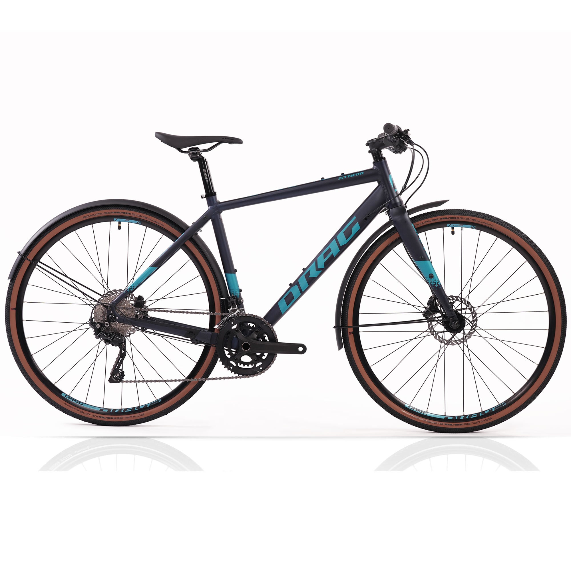 gravel bike herren mit motor 28 Zoll Herren Gravel Bike Storm 7.0 Fahrrad 2x10 Gang Shimano GRX-400 Blau Matt 52 55 56 60 cm M L XL günstig kaufen