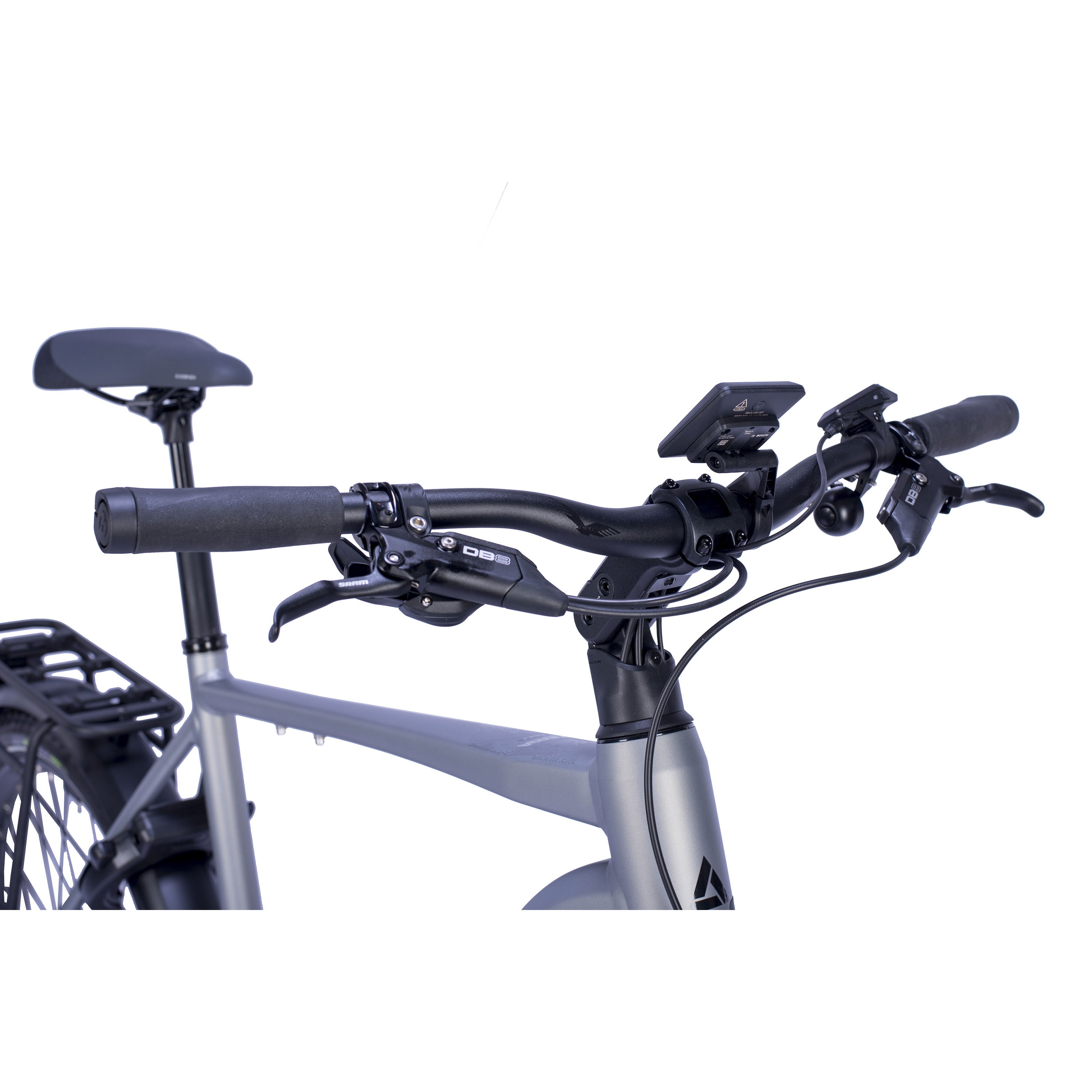 27.5" Men's E-SUV MTB TERRA CX2 BOSCH PERFORMANCE LINE PX Smart System POWERTUBE 600 Wh 12-Speed SRAM SX EAGLE Grey