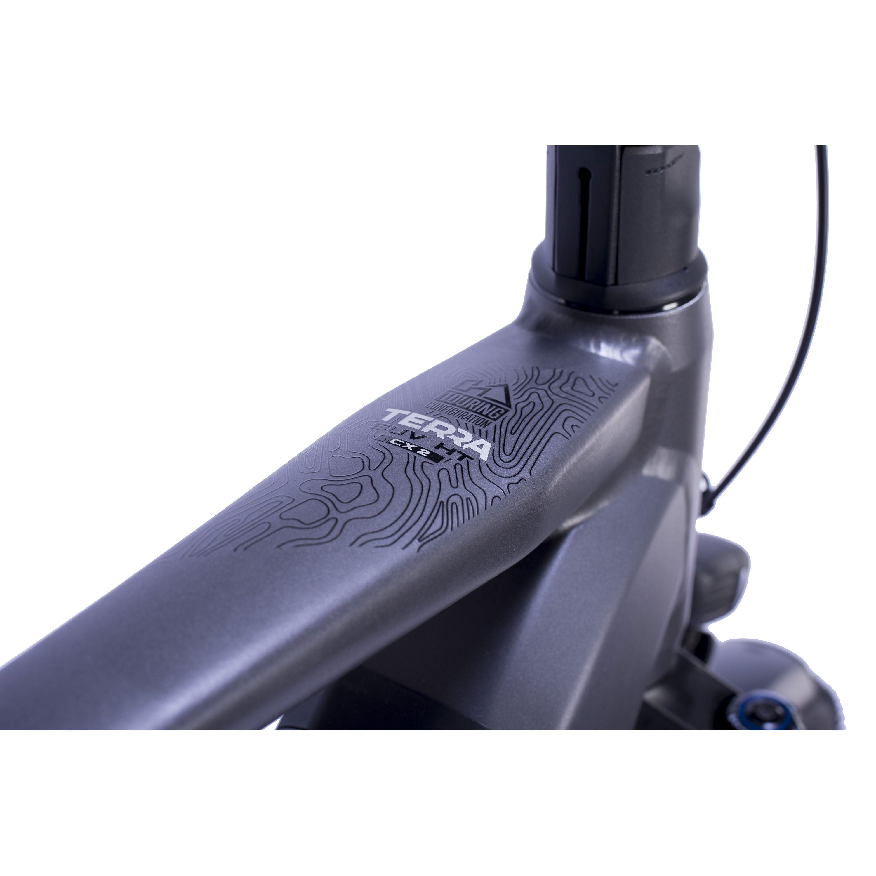 27,5" MTB E-SUV da uomo TERRA CX2 BOSCH PERFORMANCE LINE PX Smart System POWERTUBE 600 Wh 12 velocità SRAM SX EAGLE - Nero