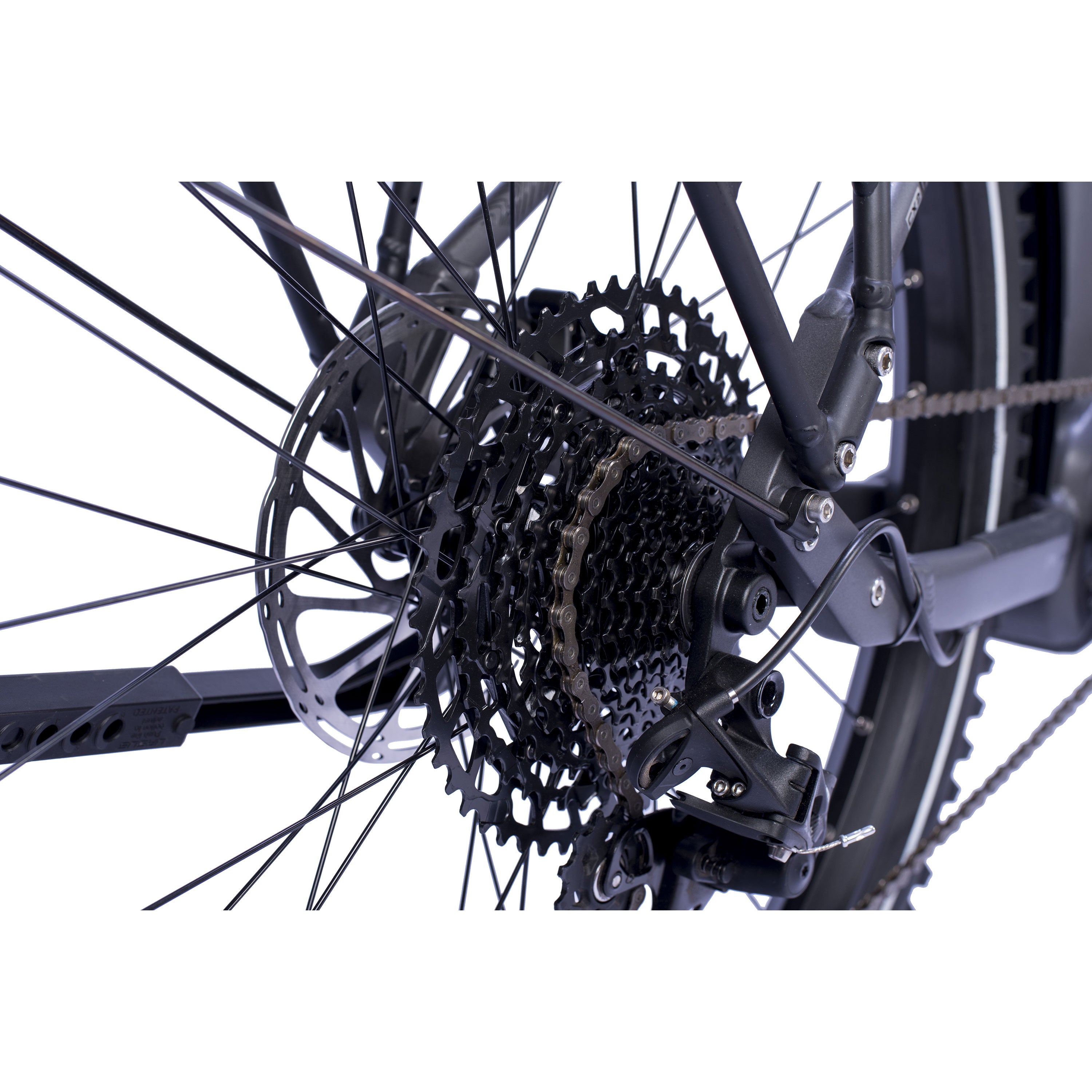 27,5" MTB E-SUV da uomo TERRA CX2 BOSCH PERFORMANCE LINE PX Smart System POWERTUBE 600 Wh 12 velocità SRAM SX EAGLE - Nero
