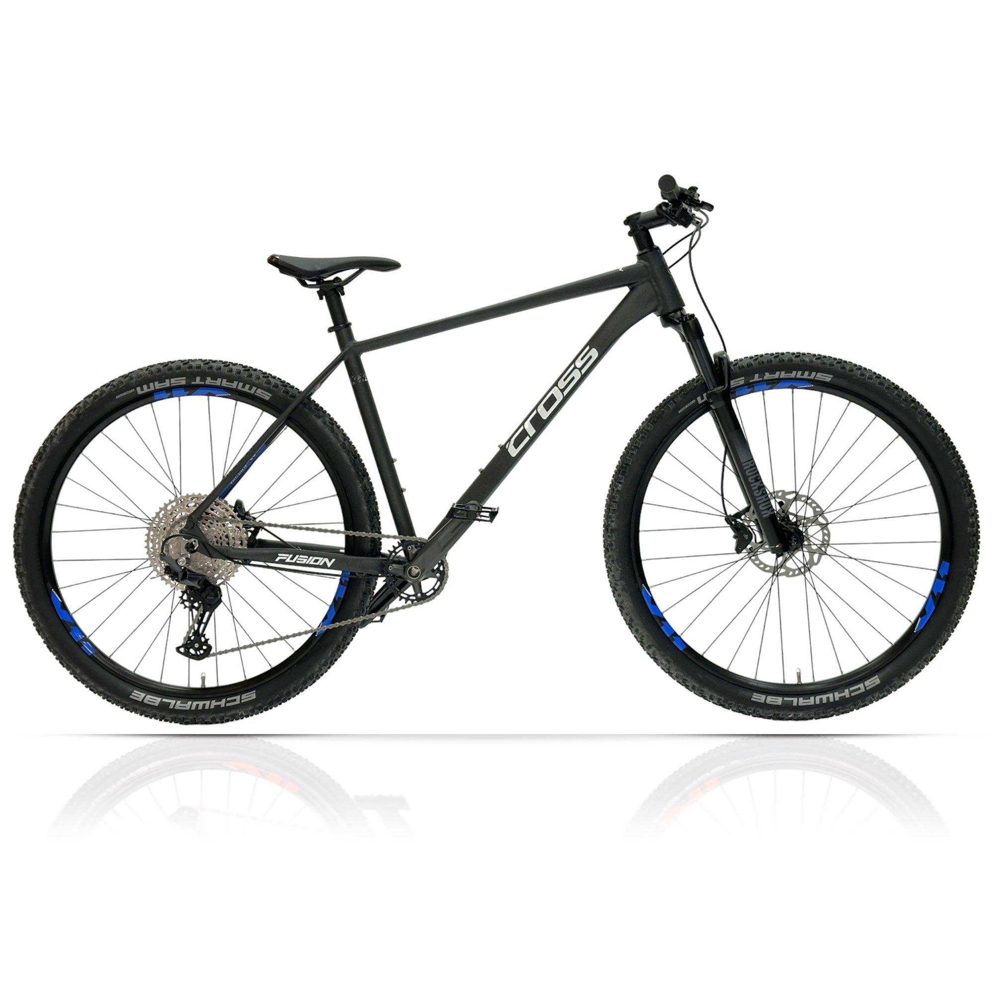 29 pollici uomini MTB Mountain-Bike Fusion Pro 1 x 12s Shimano Deore Rd-M6100 SGS, Rock Shox Judy 100mm