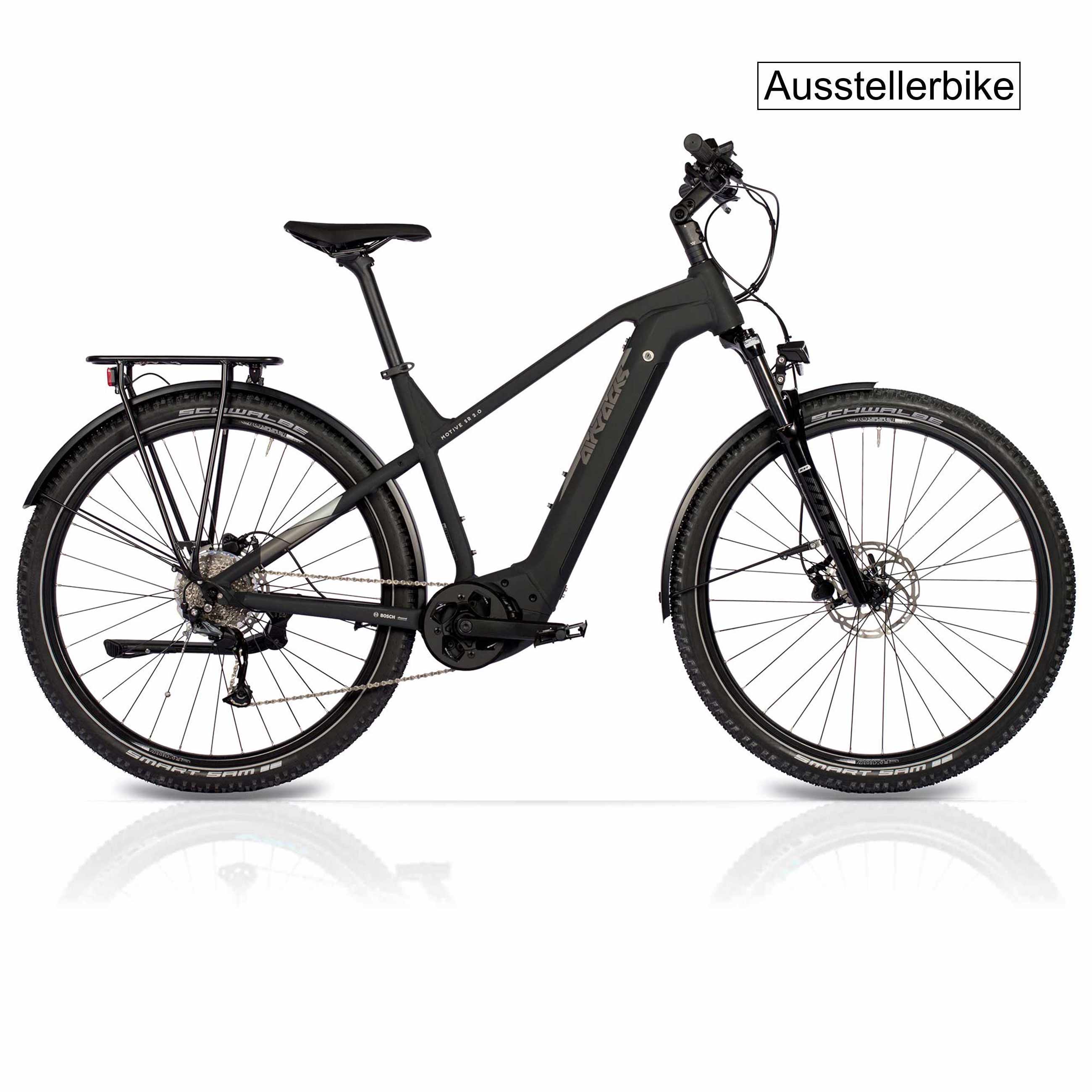 e bike mountainbike 500 watt Airtracks Herren 29 Zoll E-Bike MTB SUV Mountainbike Fahrrad Motiv TR.2.0L Bosch Performance Line CX Gen 4 Bes 2 Shimano 9 Gang Powertube 500Wh Bosch eBike Rahmenhöhe 46cm 49cm 52cm 53 cm