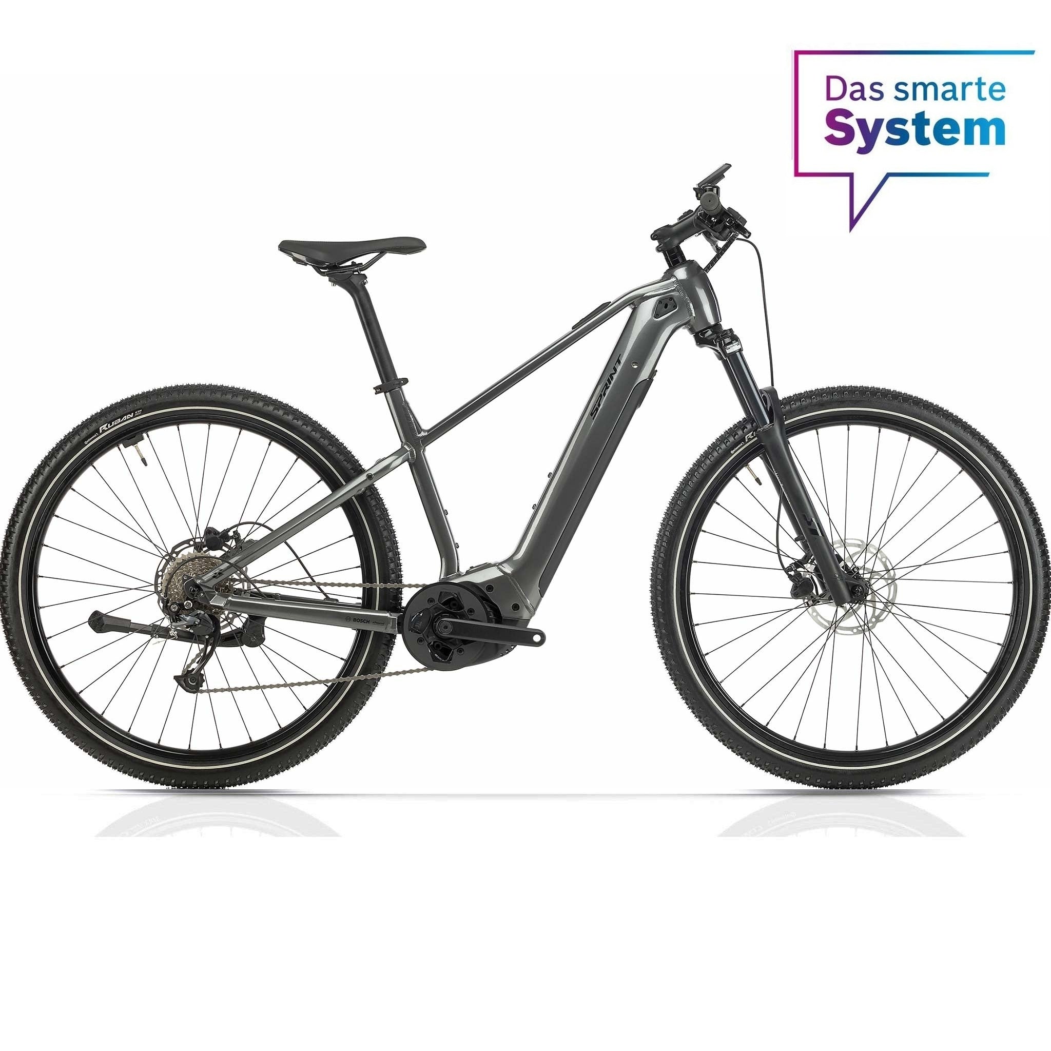 29" Herren E-MTB VAYRON M 2.0 BOSCH PERFORMANCE LINE CX Smart System POWERTUBE 625 Wh 9 x GANG SHIMANO ALTUS RD-M2000-SGS-GRAU