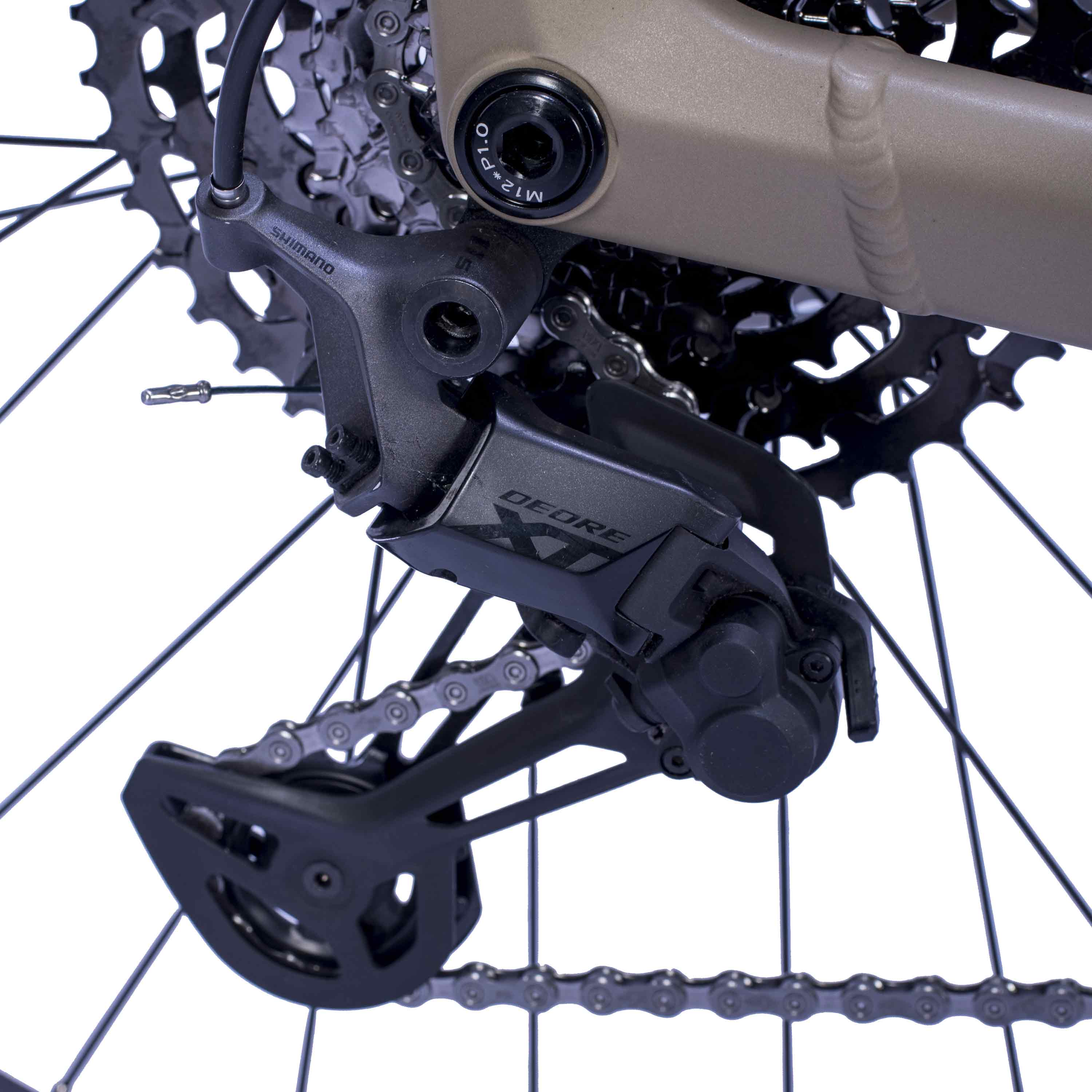 29" Herren E-MTB STREAMER CX11 BOSCH PERFORMANCE LINE CX GEN 5 Smart System POWERTUBE 600 Wh 11 x GANG SHIMANO XT RD-M8310 Beige