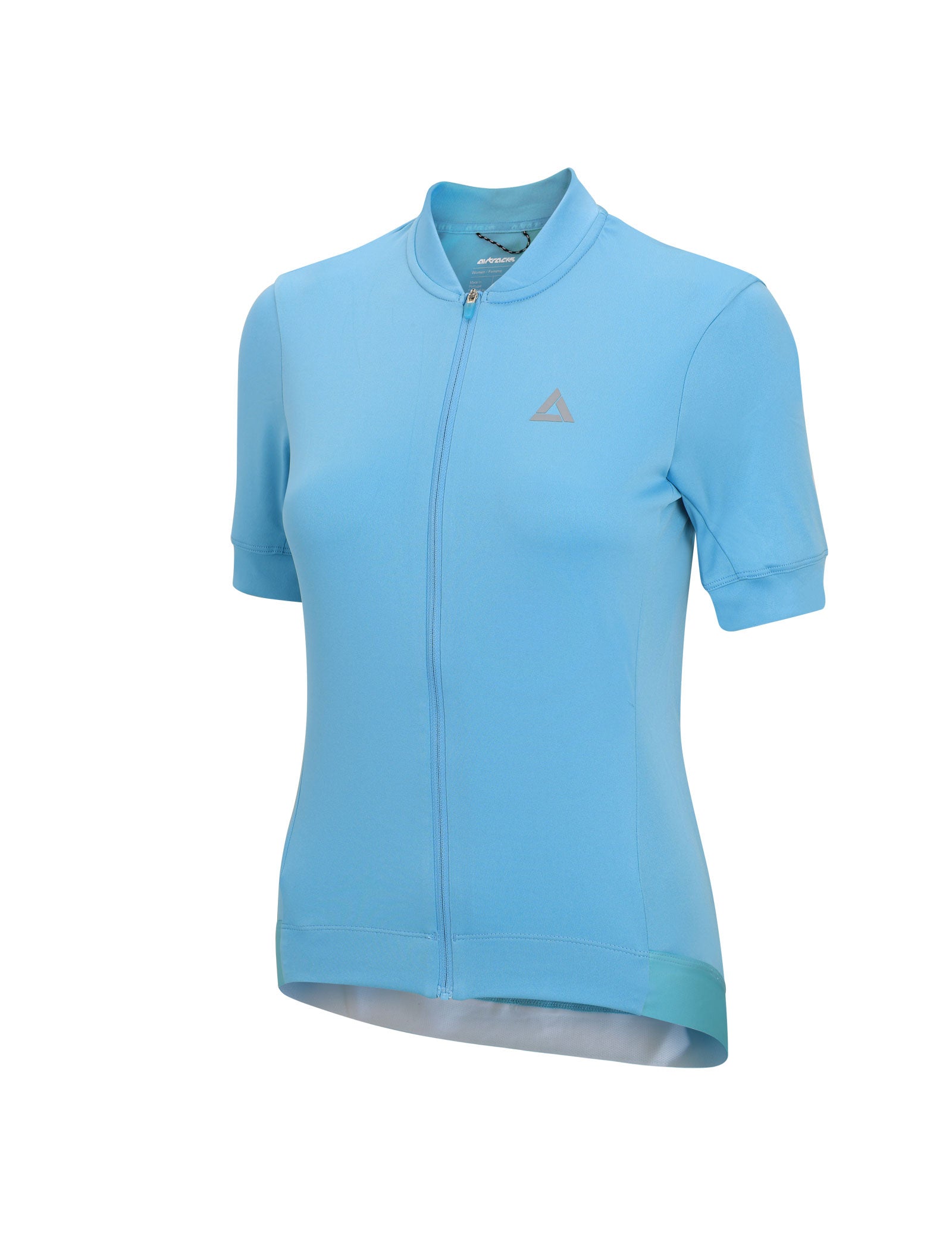 Women's Short Sleeve Cycling Jersey Comfort Line Celeste