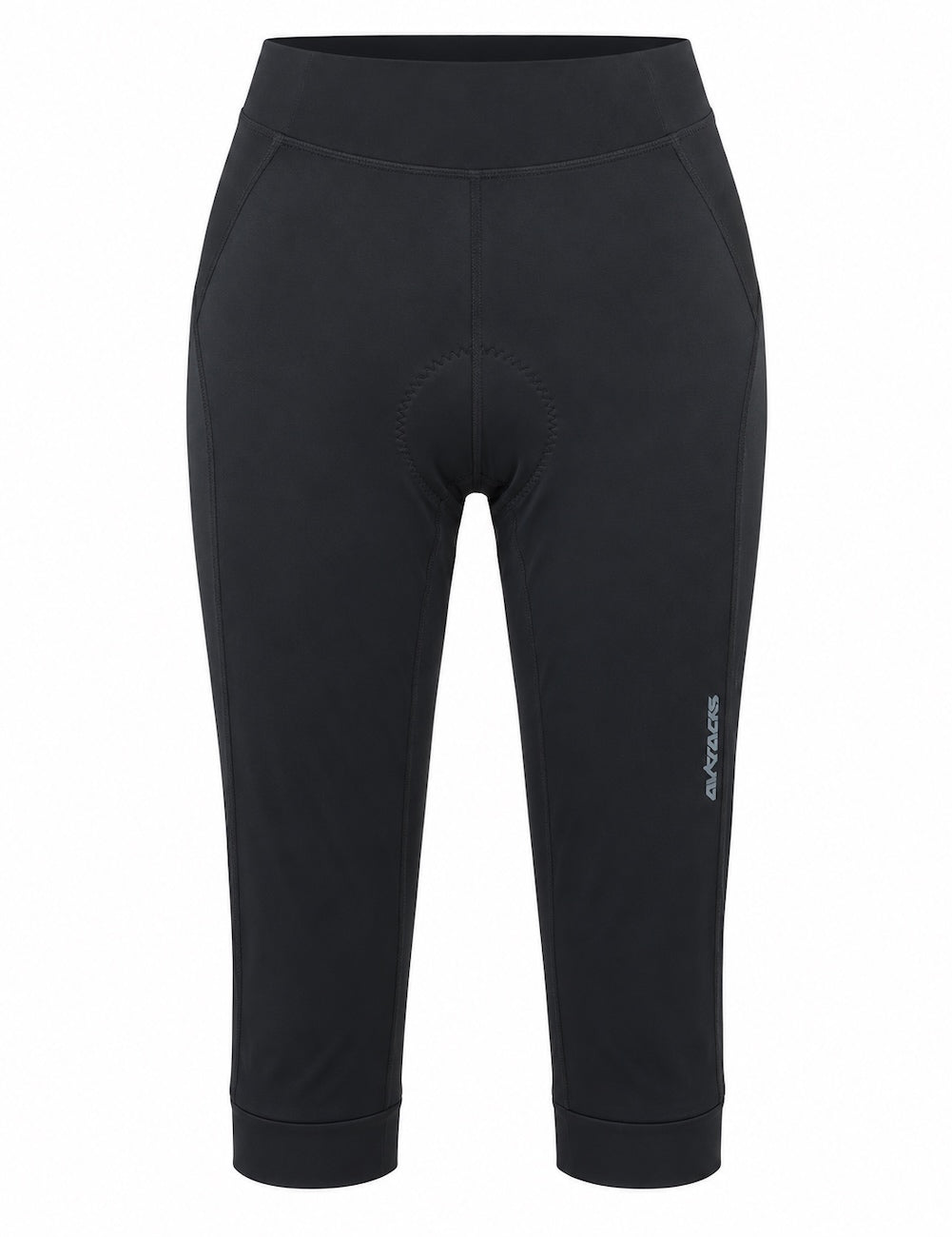 Damen Fahrradhose 3-4 Lang Pro Line Schwarz Setprodukt