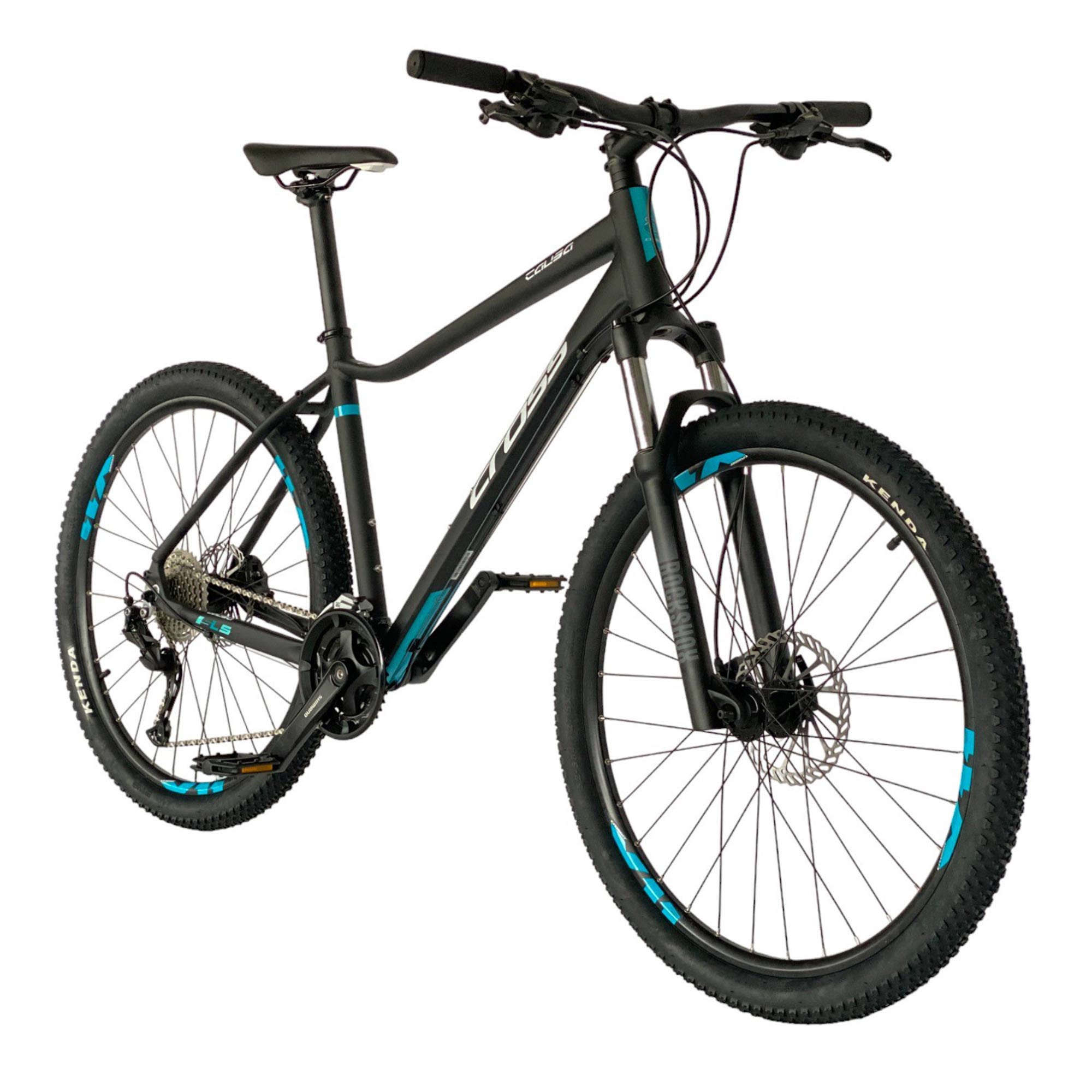 27,5 pollici donne MTB MountainBike Causa SL5 Shimano 27S Alivio RD-M3100 SGS, Rock Shox Judy 100mm