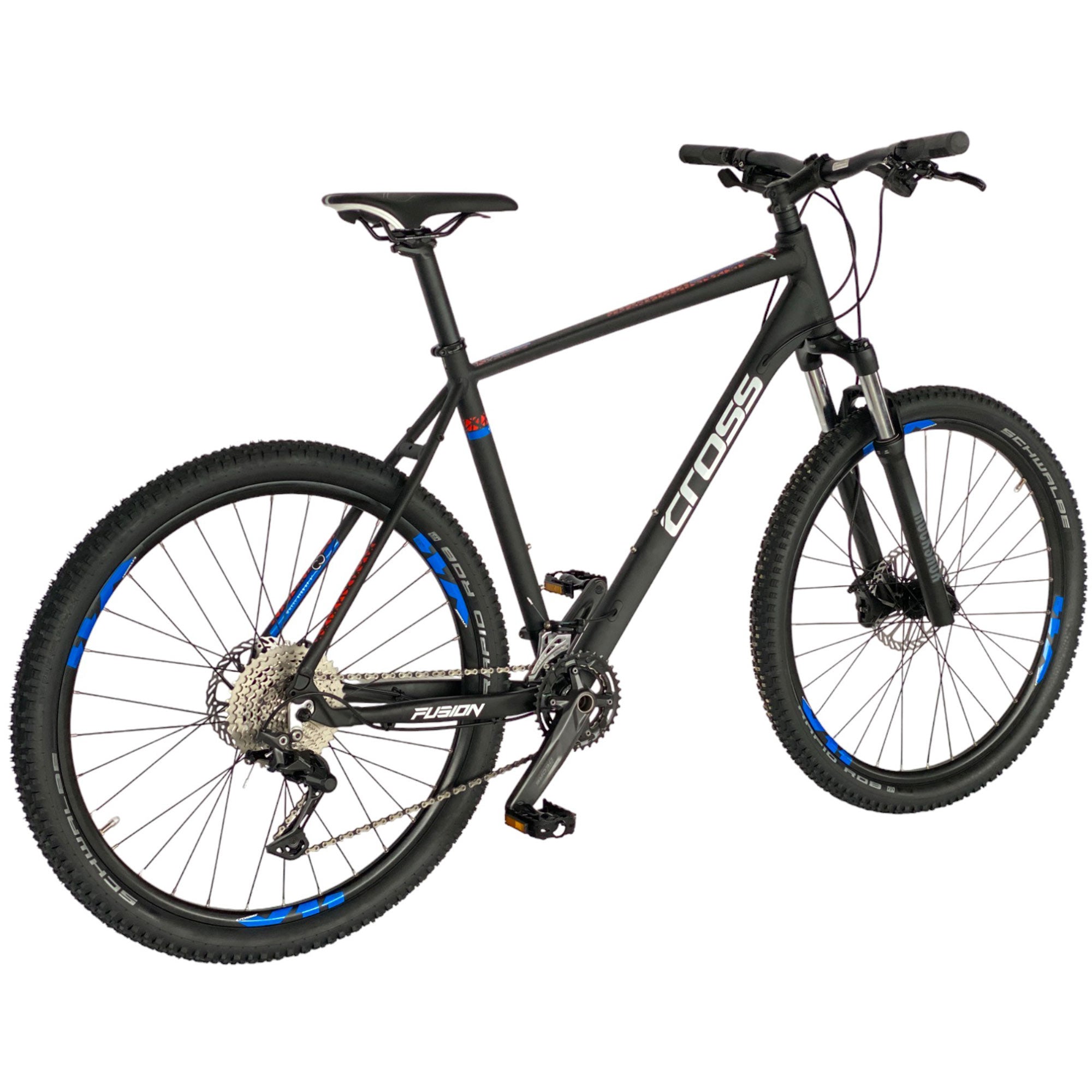 27,5 pollici uomini mtb mountain-mountain fusion x 1 x 12s Shimano Deore Rd-M6100 SGS, Rock Shox Judy 100mm