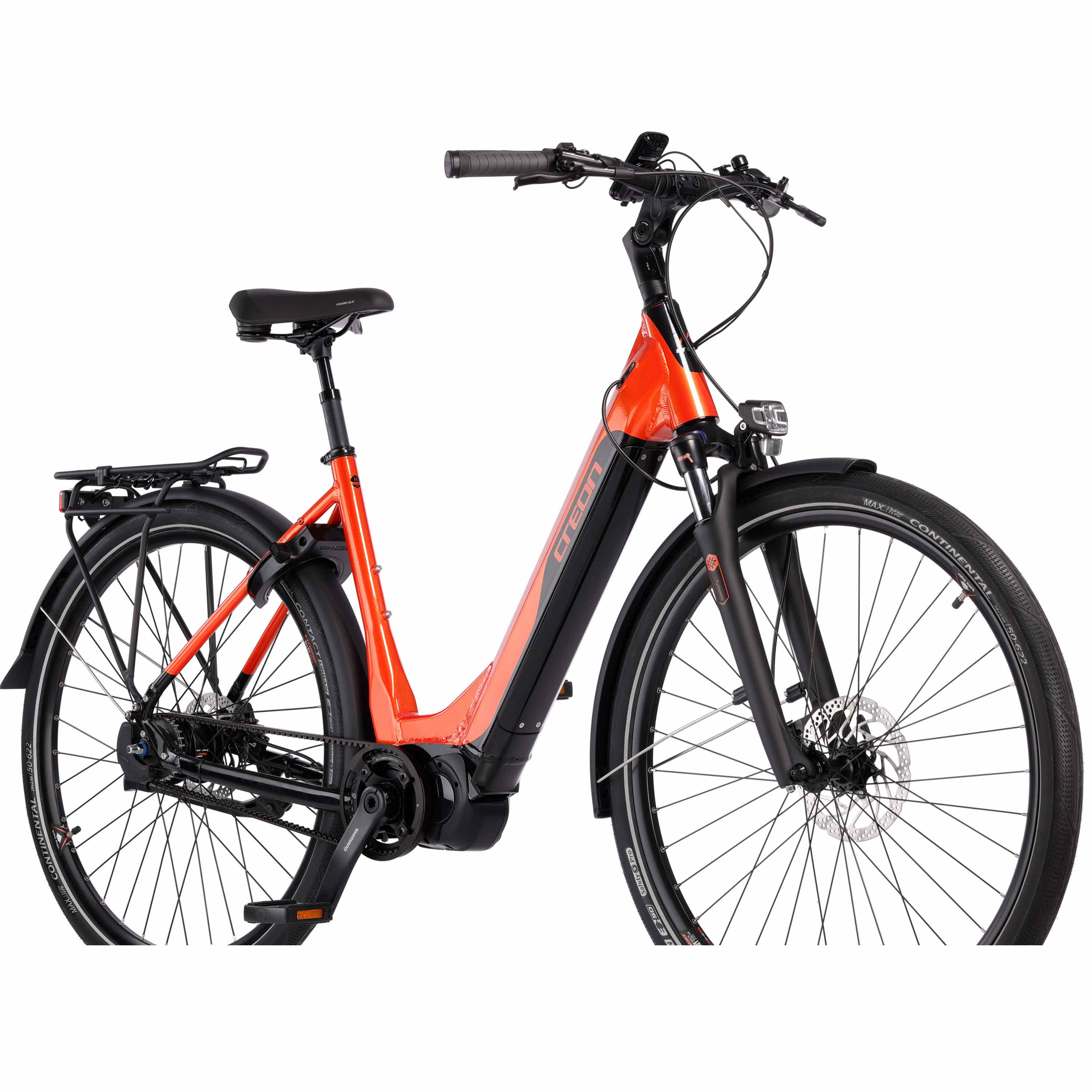 28 Zoll Damen E-Bike LS CITY Fahrrad e-TOURING 11.9 City Bike SHIMANO STEPS E 6100 630 Wh 5 x GANG GATES CARBON BELT SHIMANO NEXUS INTER 5