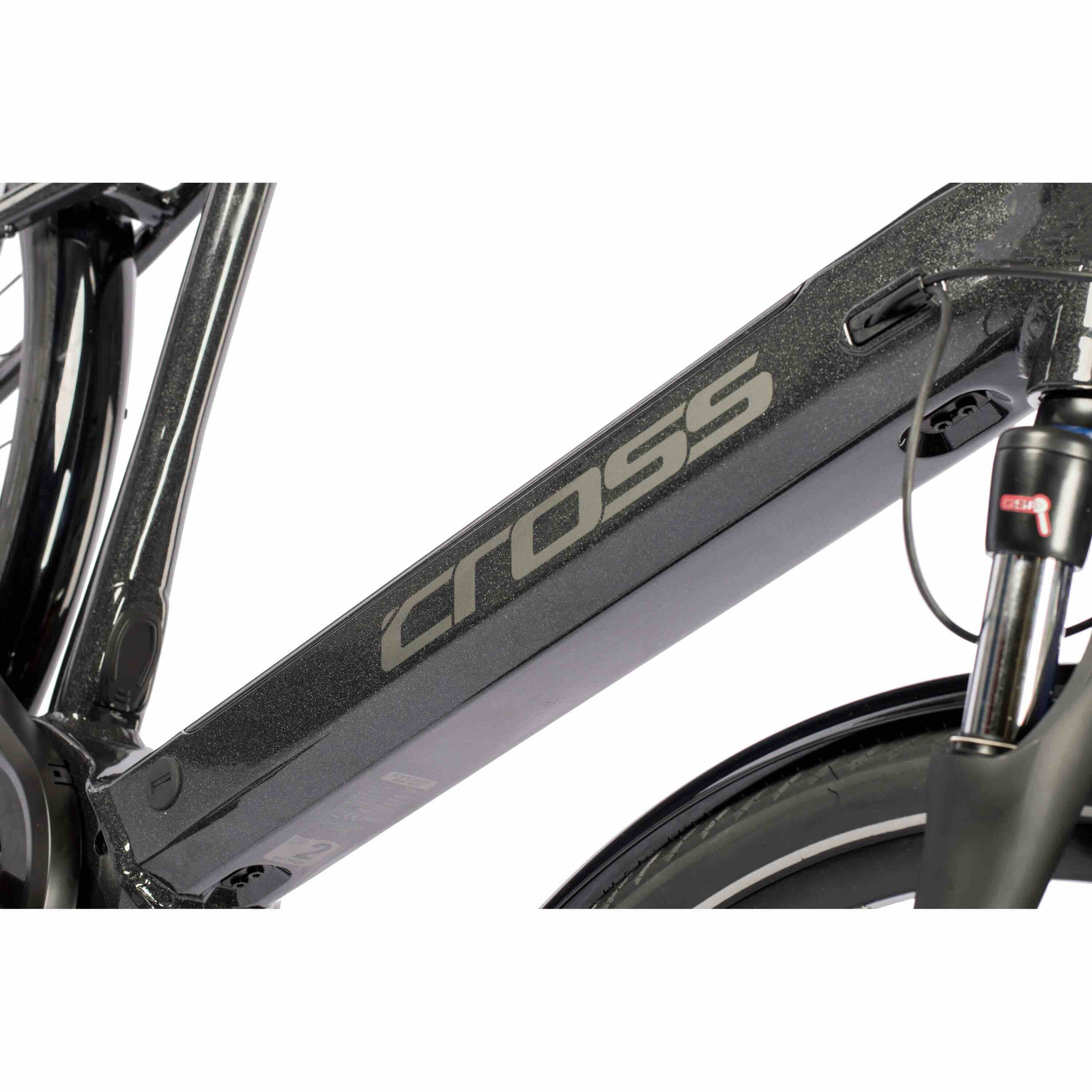 28" E-Bike Uomo Bicicletta Elettrica Trekking NOVA CITY BOSCH PERFORMANCE LINE 625Wh