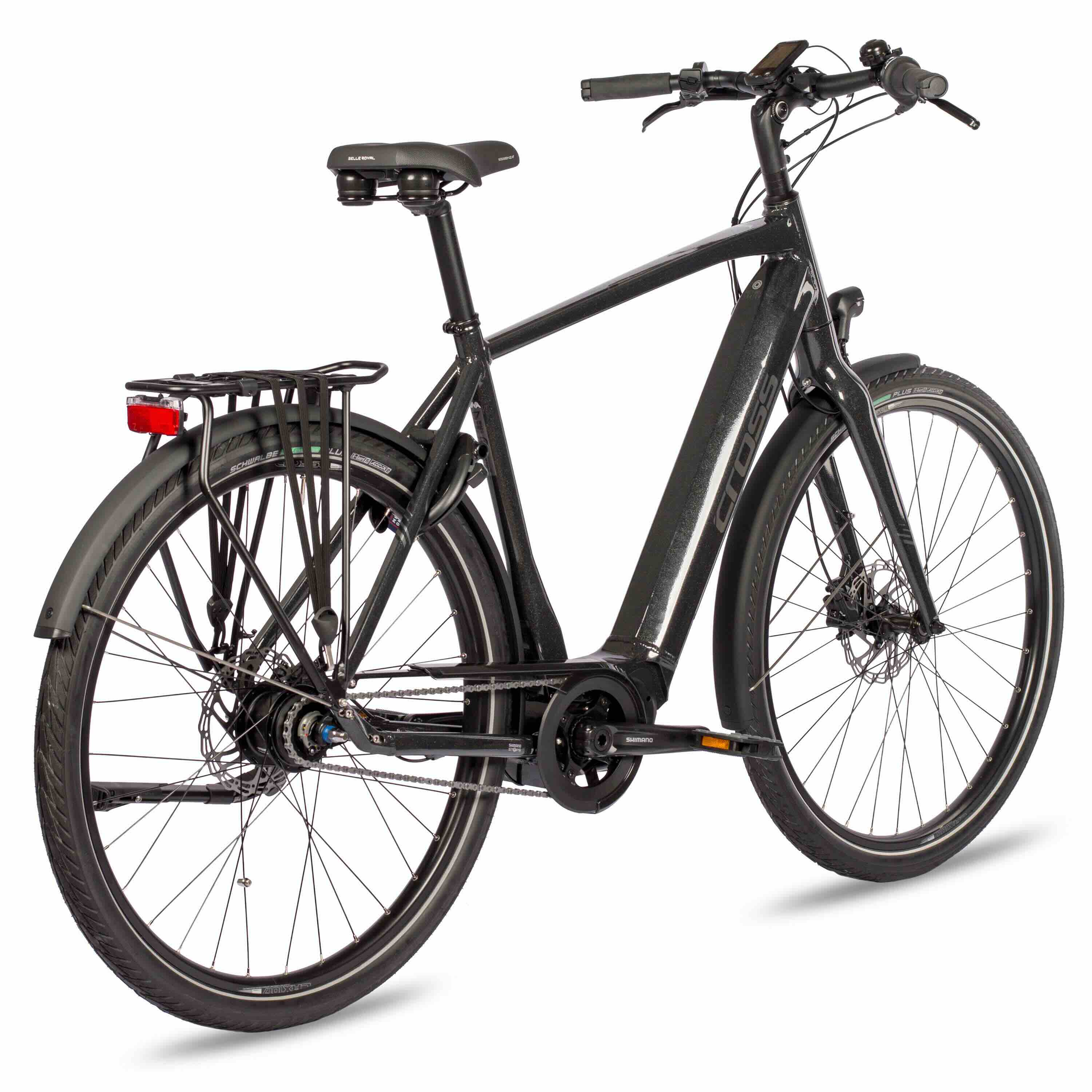 28 pollici di e-bike uomini città in bicicletta Nova shimano gradini E-6100 504wh 8 x gang shimano nexus