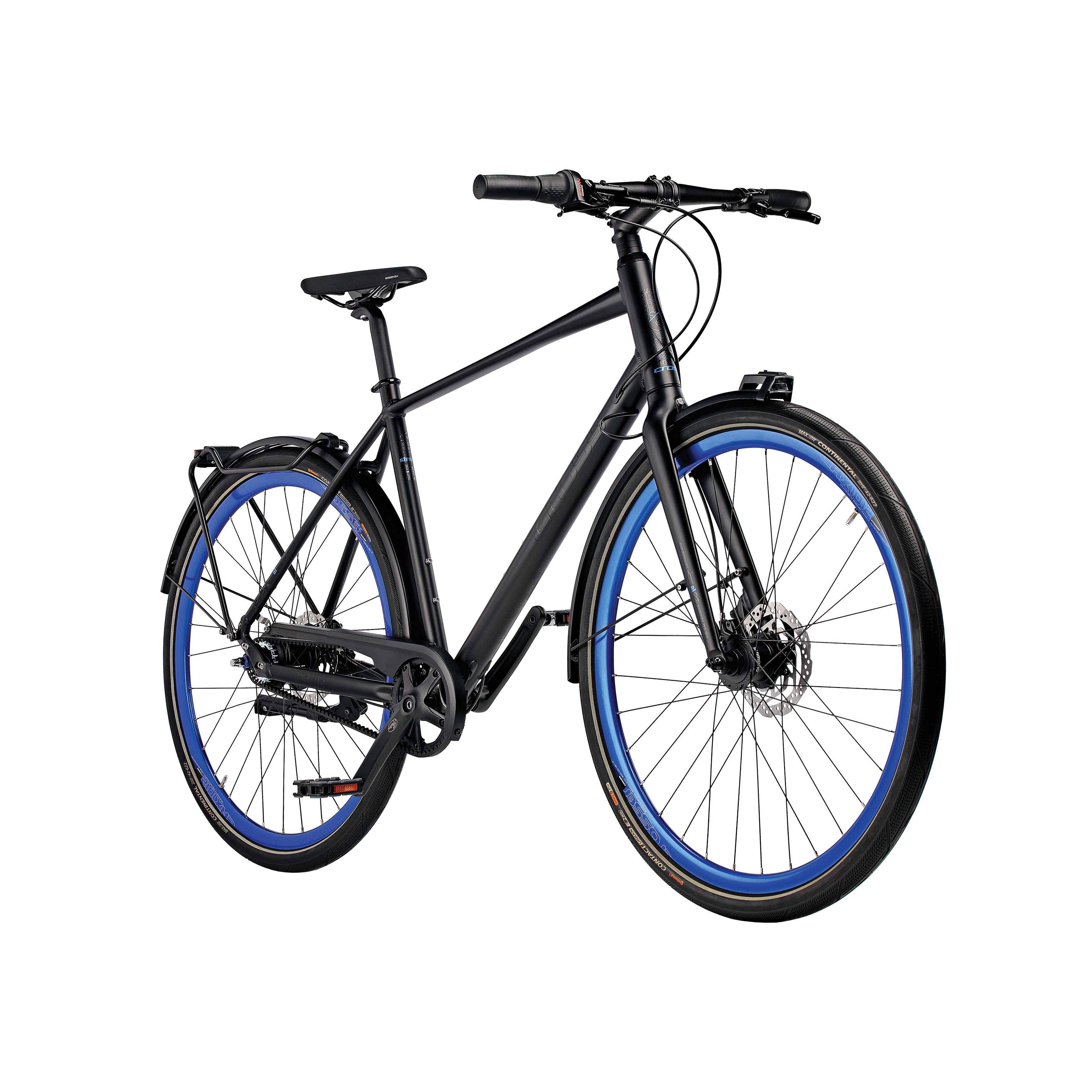 28" Herren Trekking Fahrrad Citybike TRAFFIC GATES CARBON DRIVE BELT 8 x Gang Shimano NEXUS