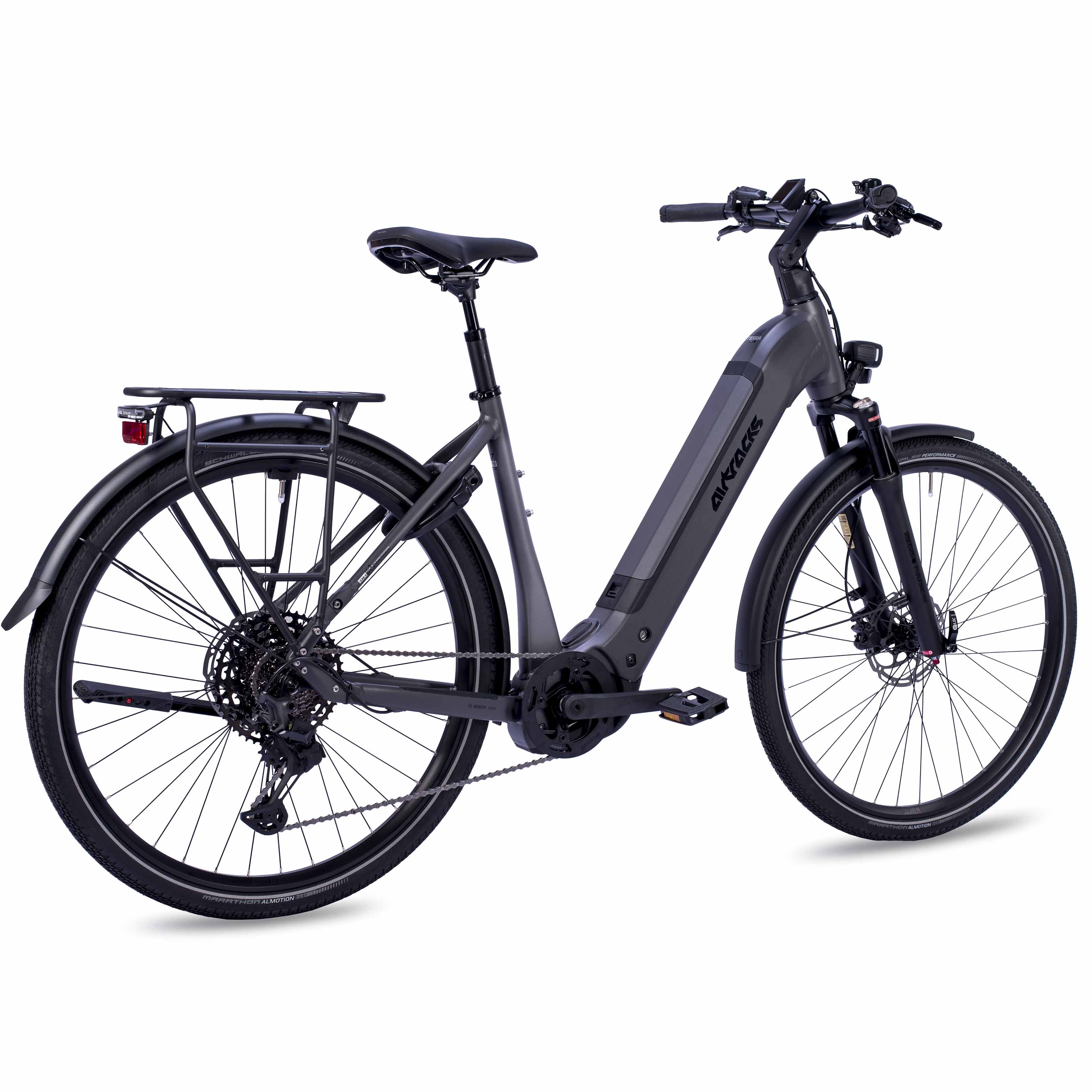 28" Dames E-Bike trekkingfiets LS Wave TERRA TR1 BOSCH Performance Line PX Smart System PowerTube 800 Wh 11-versnellingen SHIMANO XT RD-M8130 SGS