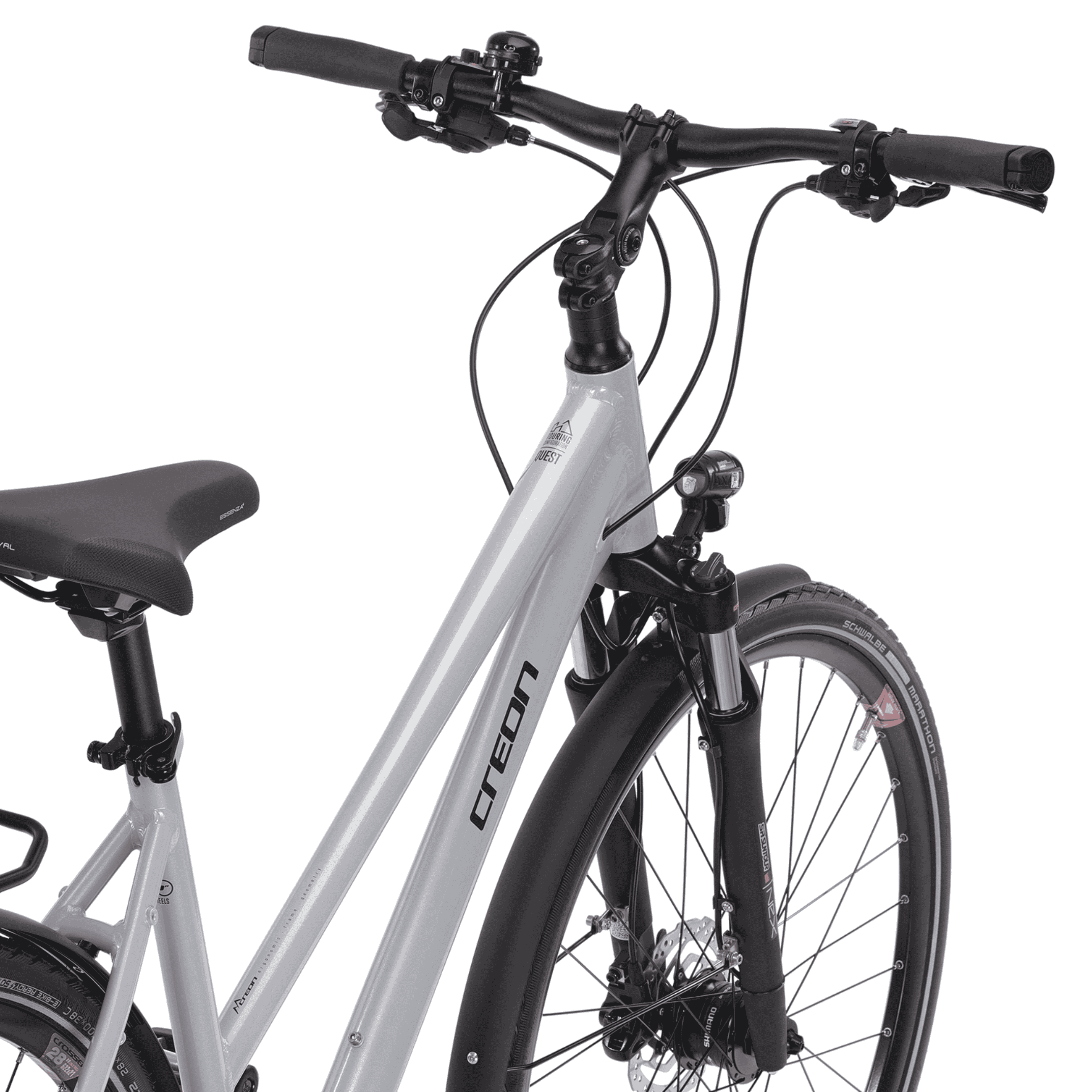 28" Damen Trekking Fahrrad QUEST DB LADY Trekkingrad Shimano 30 x Gang DEORE XT RD-T8000 SGS