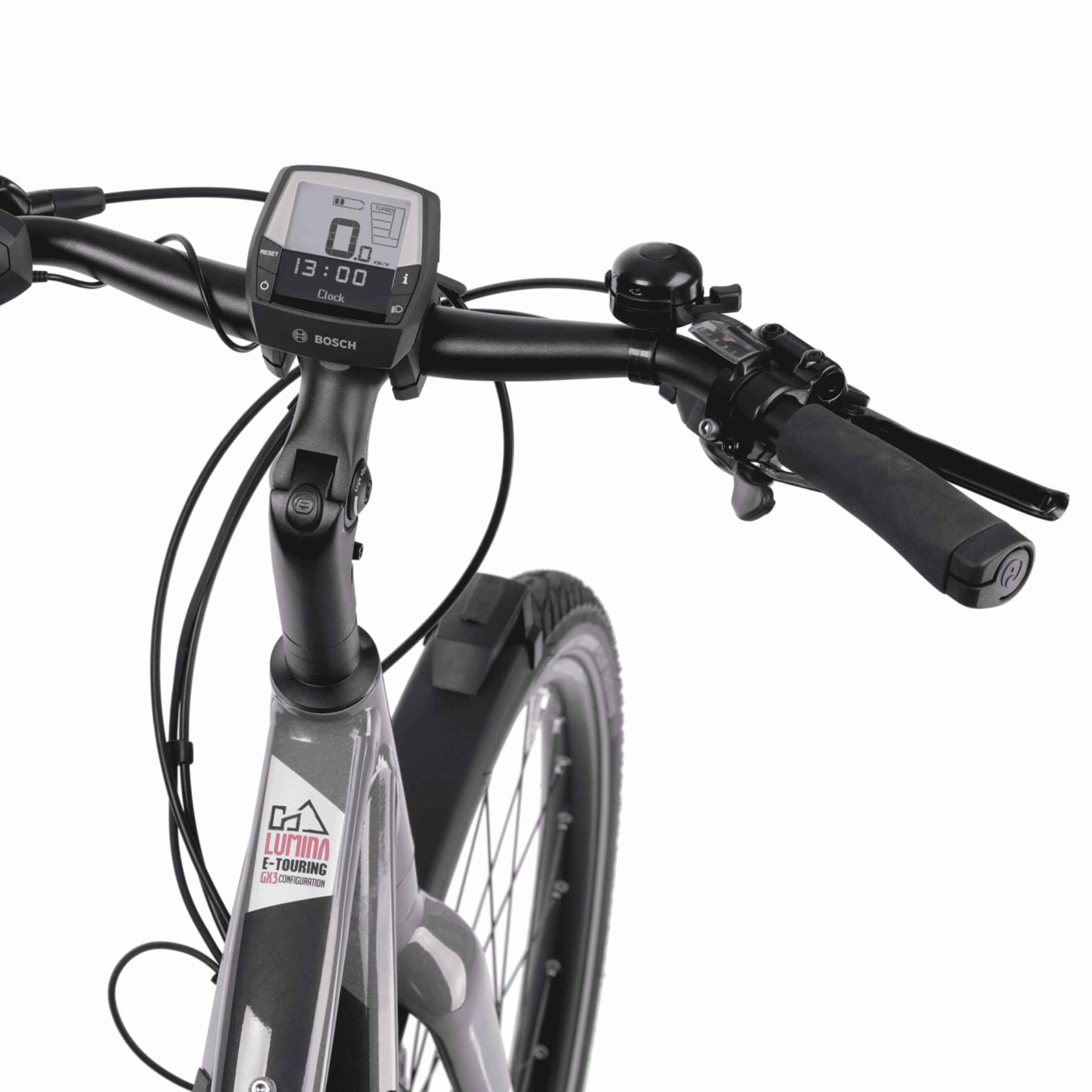 28" Damen E-Bike Trekking Fahrrad LUMINA GX3 BOSCH ACTIVE PLUS LINE 500 Wh 9s SHIMANO ALIVIO RD T-4000
