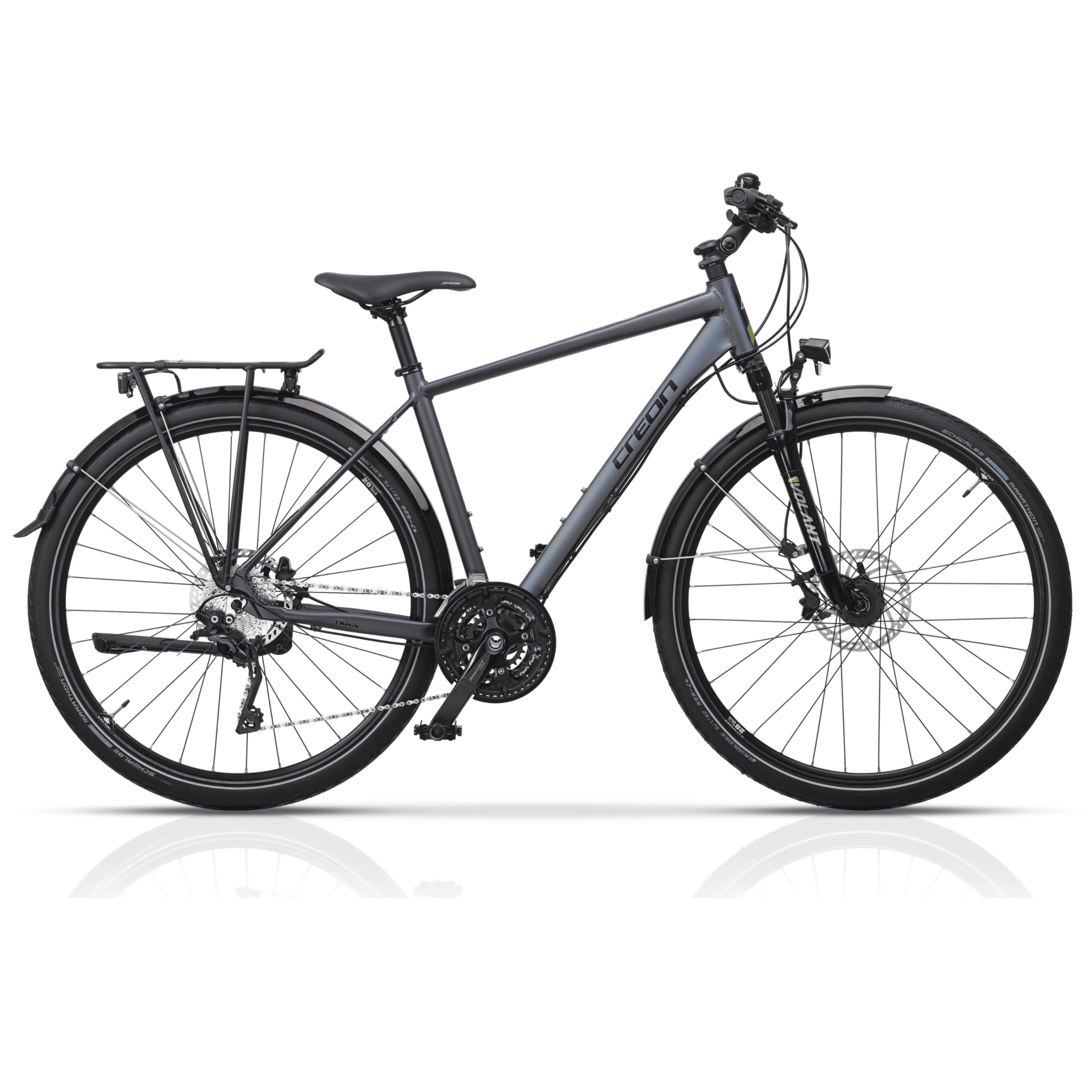 28" Trekkingfiets voor heren TRAIL 6.0 Trekkingfiets Shimano 30 x Gear DEORE XT RD-T8000 SGS
