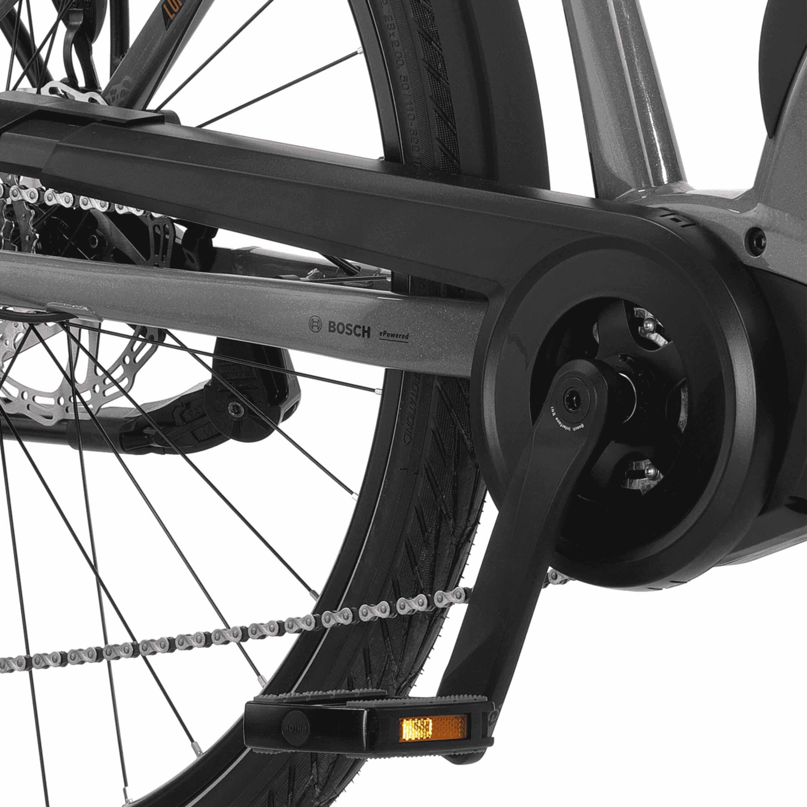 28" Damen E-Bike Trekking Fahrrad LUMINA GX3 BOSCH ACTIVE PLUS LINE 500 Wh 9s SHIMANO ALIVIO RD T-4000