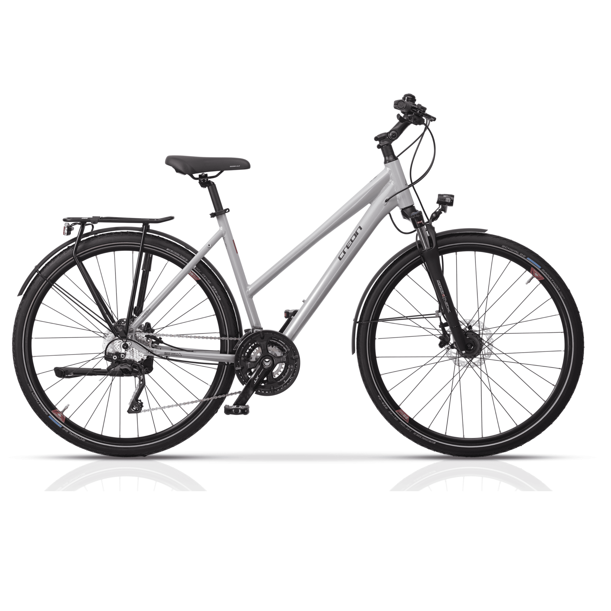 28" Damen Trekking Fahrrad QUEST DB LADY Trekkingrad Shimano 30 x Gang DEORE XT RD-T8000 SGS