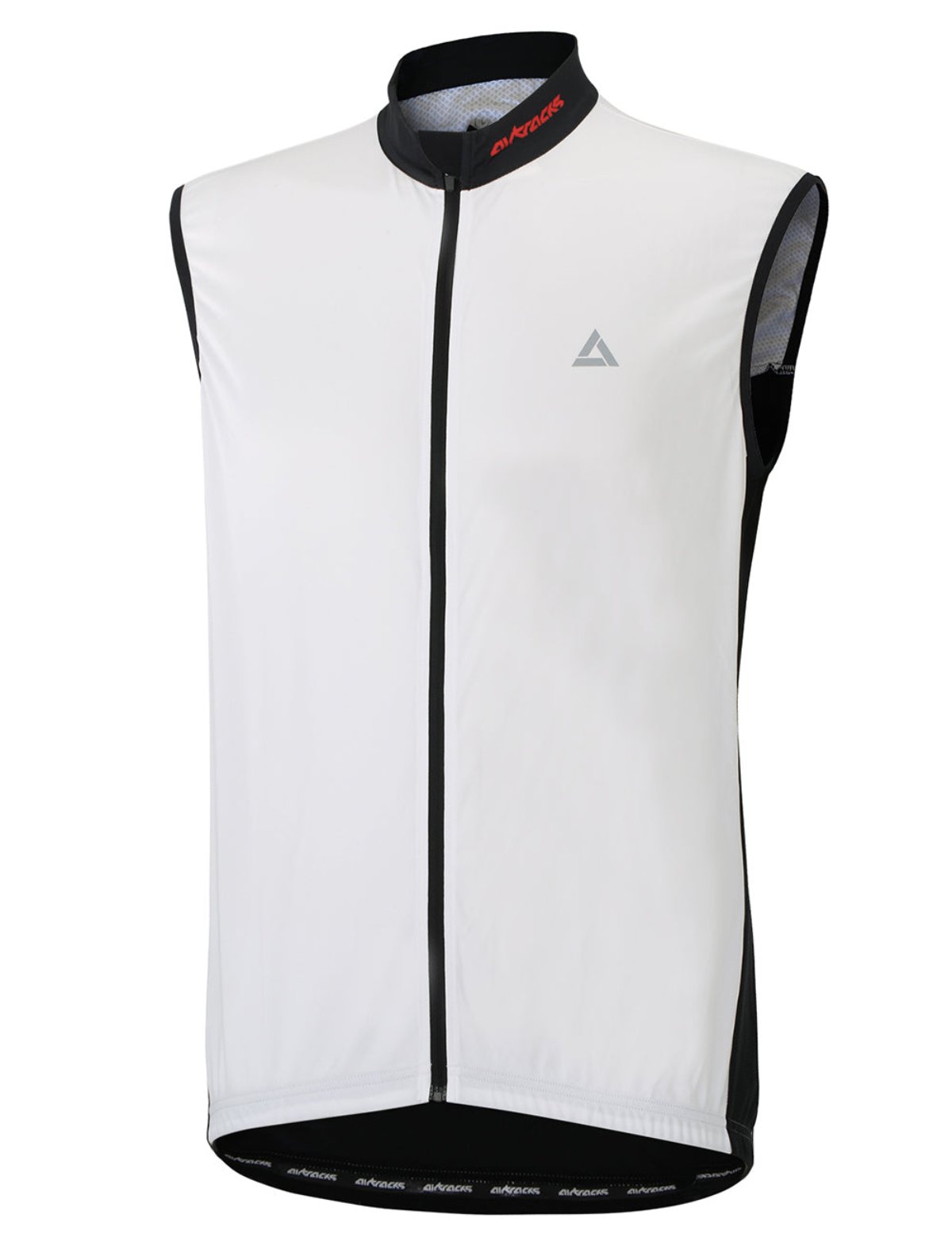 rennrad trikot ärmellos herren Fahrradtrikot Ärmellos Comfot Line Weiss Schwarz | Radtrikot für Damen und Herren