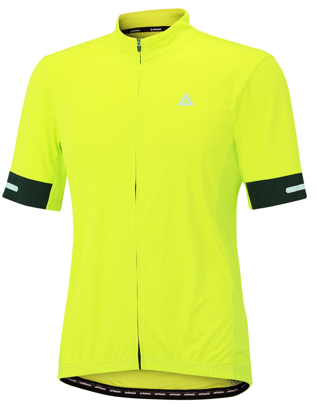 rennrad trikot neongelb Fahrradtrikot Kurzarm Pro Line II Schwarz Neon | Radtrikot für Damen und Herren