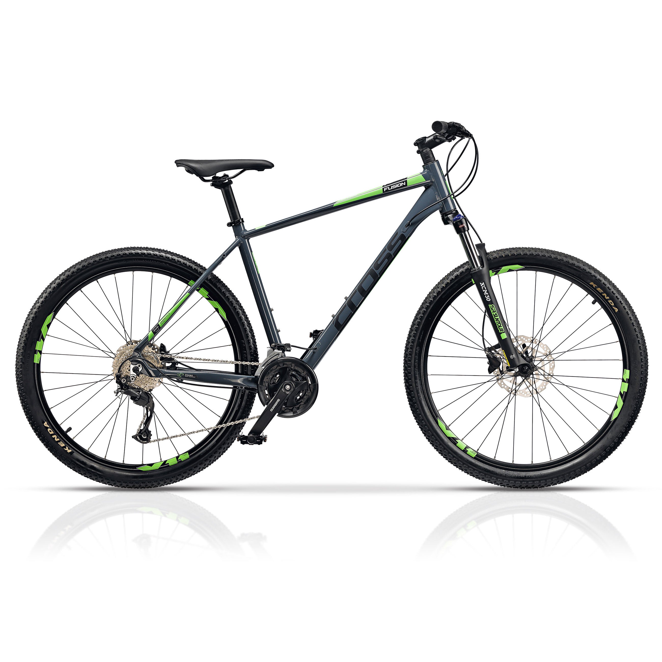 mountainbike mtb fully insomnia 27 5 zoll 27,5 Zoll Herren MTB Mountainbike FUSION 27 x Gang 27,5" Fahrrad mit Shimano ALIVIO RD-M3100 SGS Grau Matt Rahmenhöhe 42 46 48 50 52 56 cm M L XL günstig kaufen