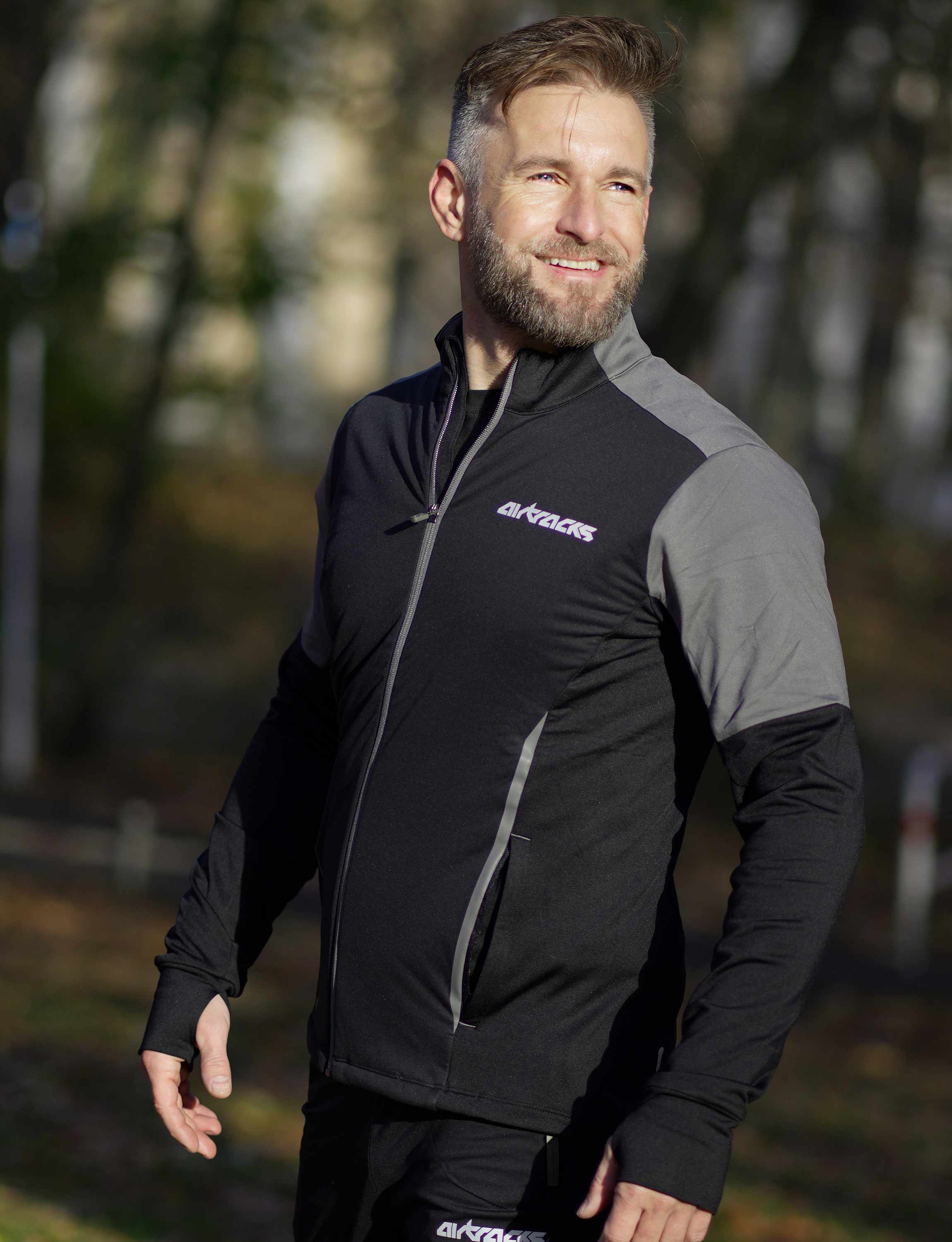 Mens winter running coat online