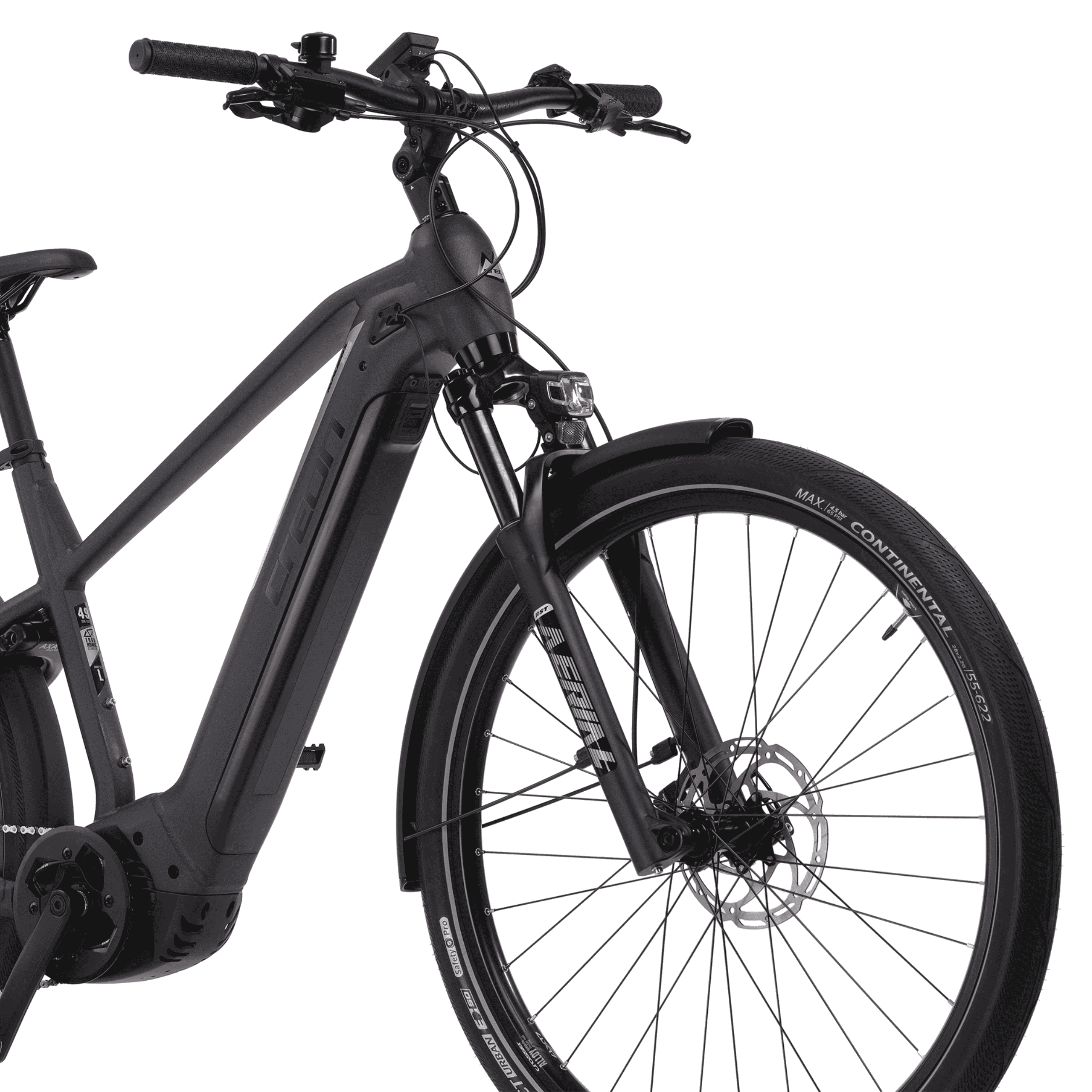 28" Herren E-Bike Trekking Fahrrad MAVERIX TR5 BOSCH Performance Line CX Smart System POWERTUBE 750 Wh 11s SHIMANO DEORE RD-M5120 SGS