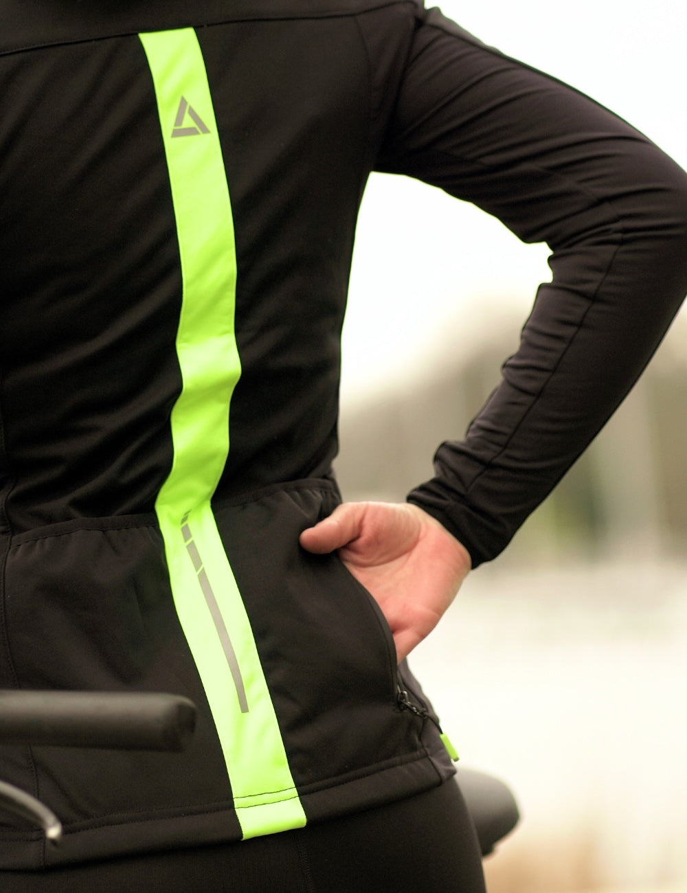 Mujeres Thermo Bicycle Jacket Softshell Pro Line II + Thermo Bicycle Pants lang