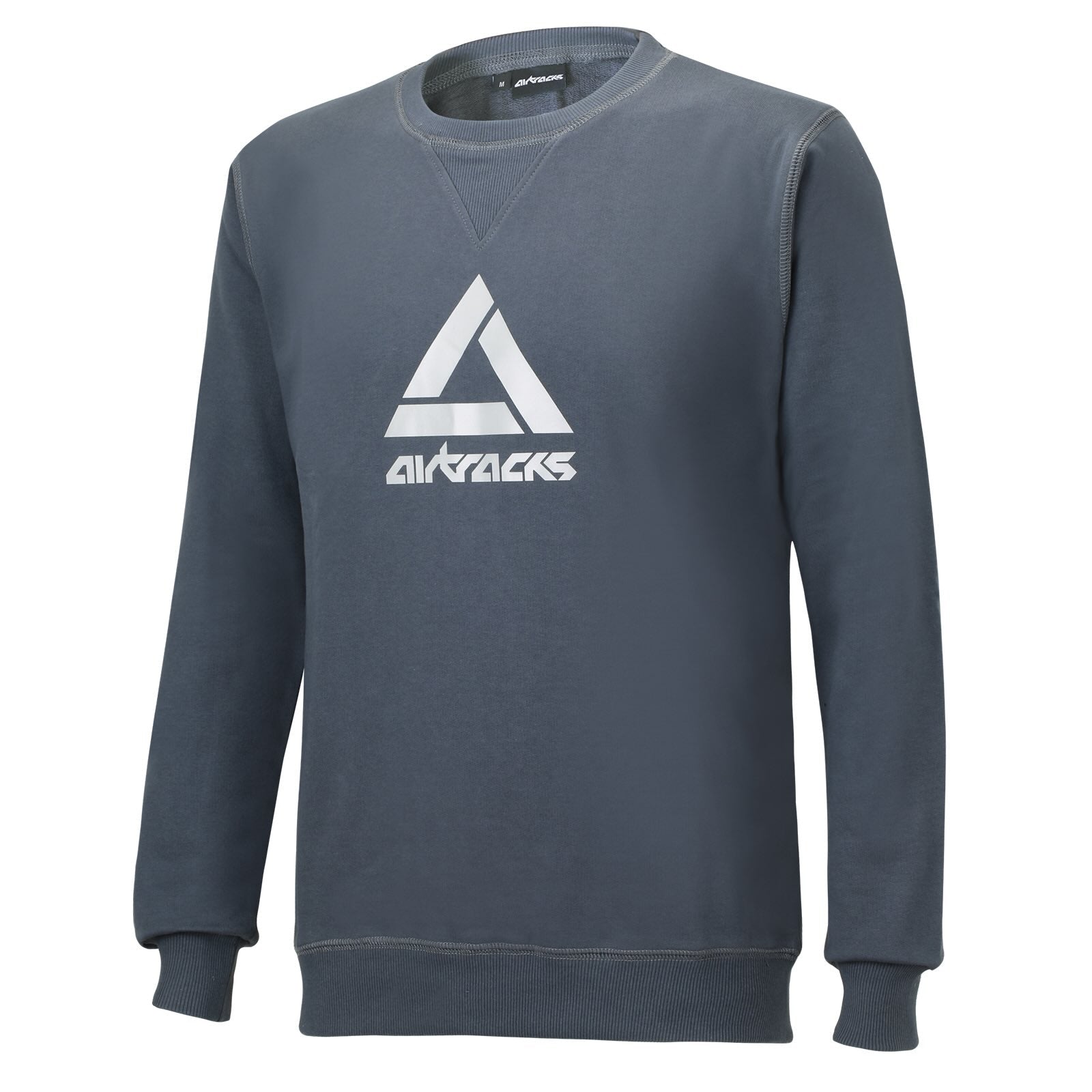 Spazzatura della Sweatshirt Crew Grigio scuro