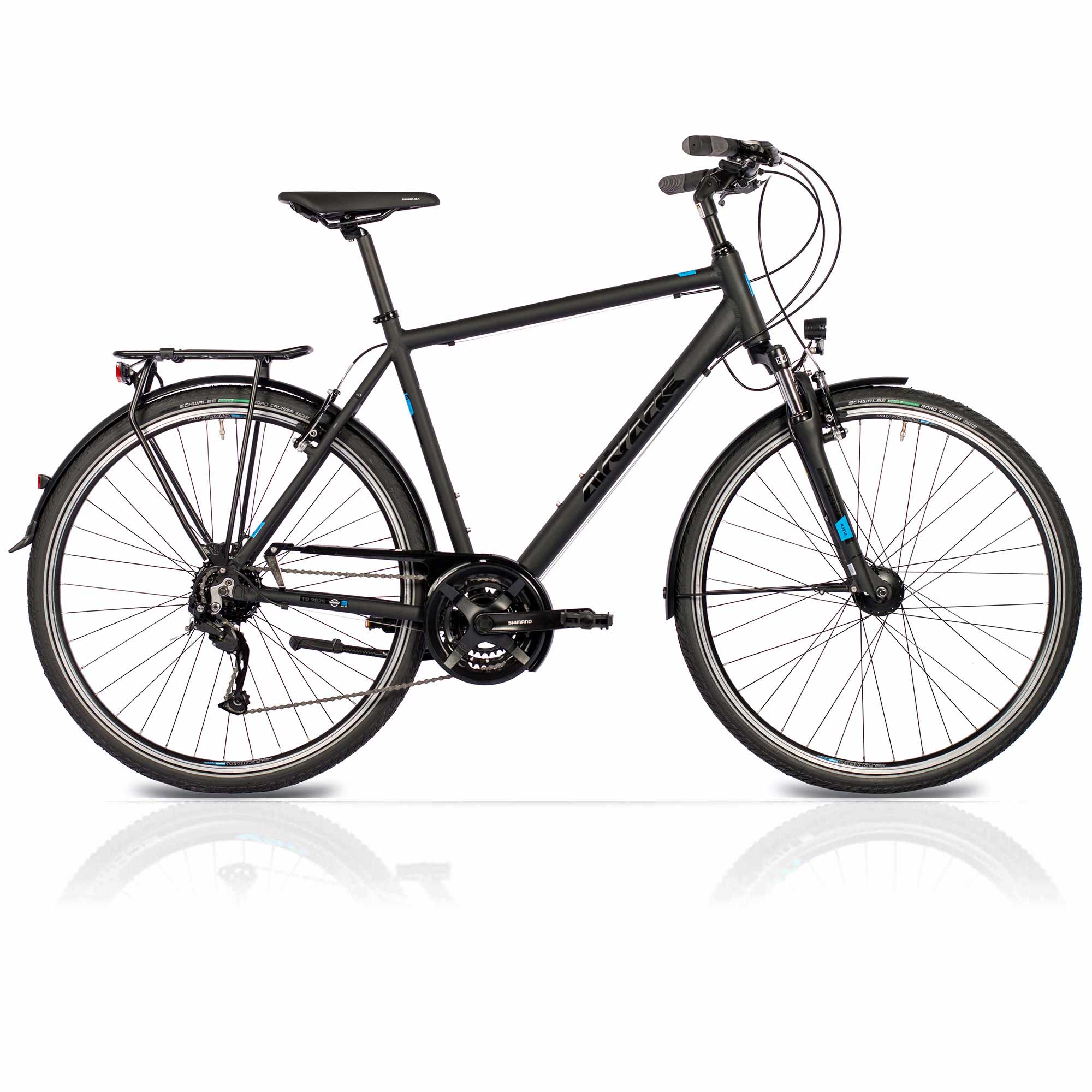 Men s 28 inch trekking bike TR.2825 trekking bike 24 x gear Shimano Alivio RD M3100 SGS Shadow