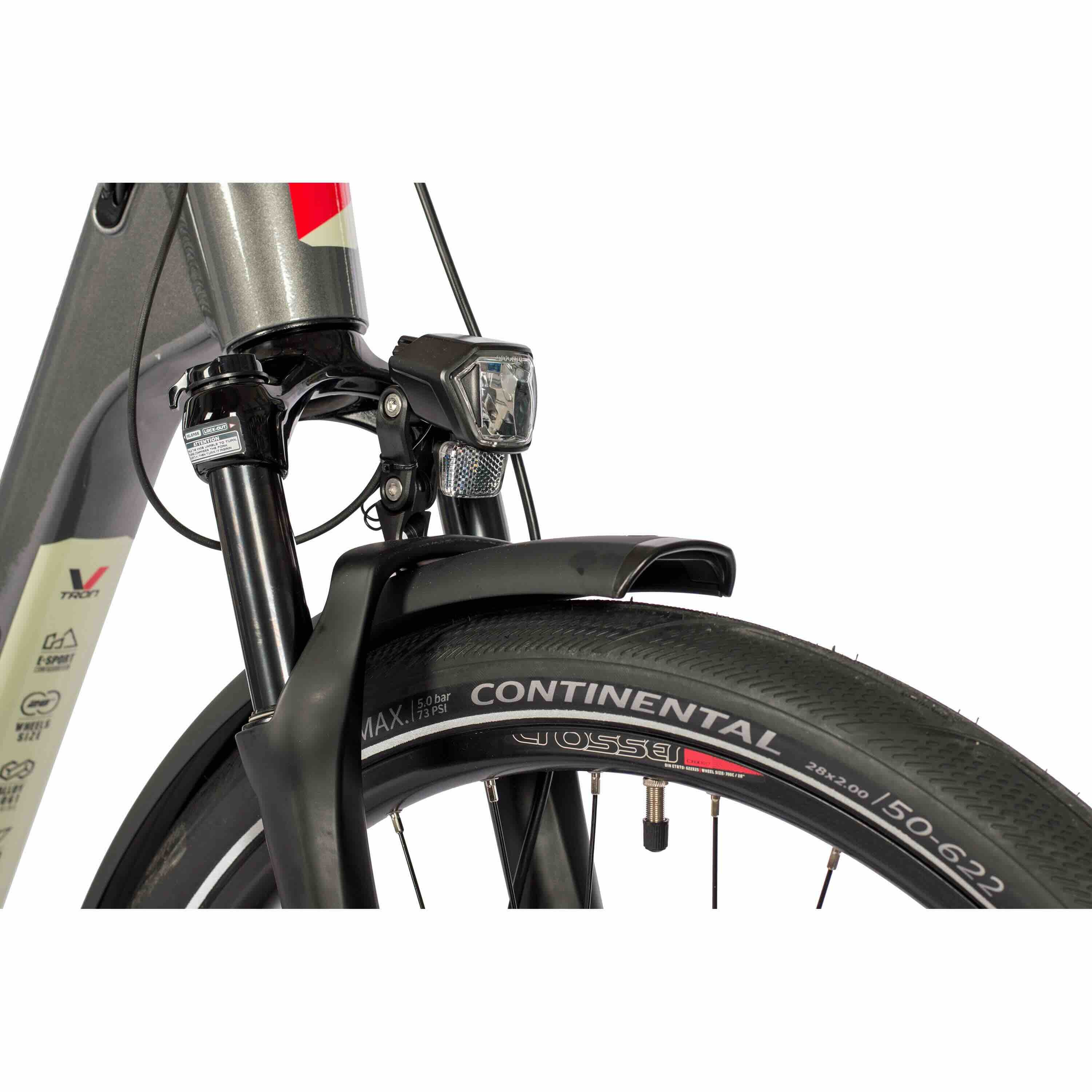 28" E-Bike Trekking Fahrrad LS WAVE V-Tron BOSCH ACTIVE PLUS LINE 500Wh 10s SHIMANO DEORE