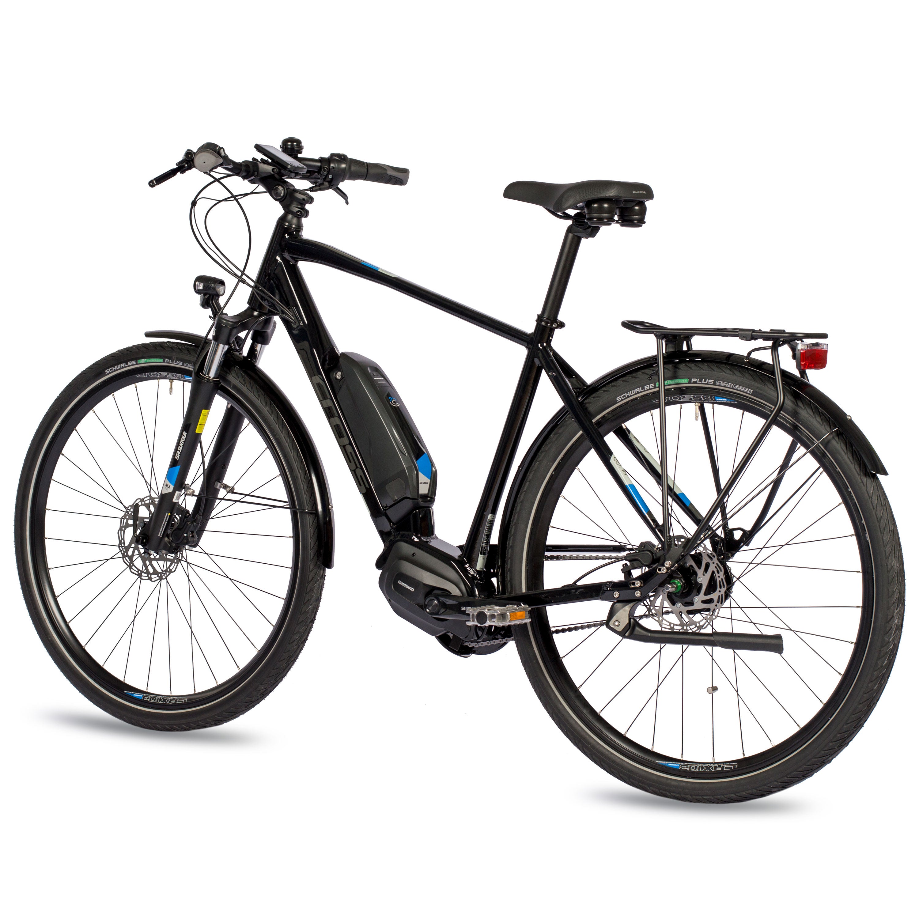 28" E-Bike Herren City Fahrrad V-Tron SHIMANO STEPS E-5000 418Wh 7 x GANG SHIMANO NEXUS