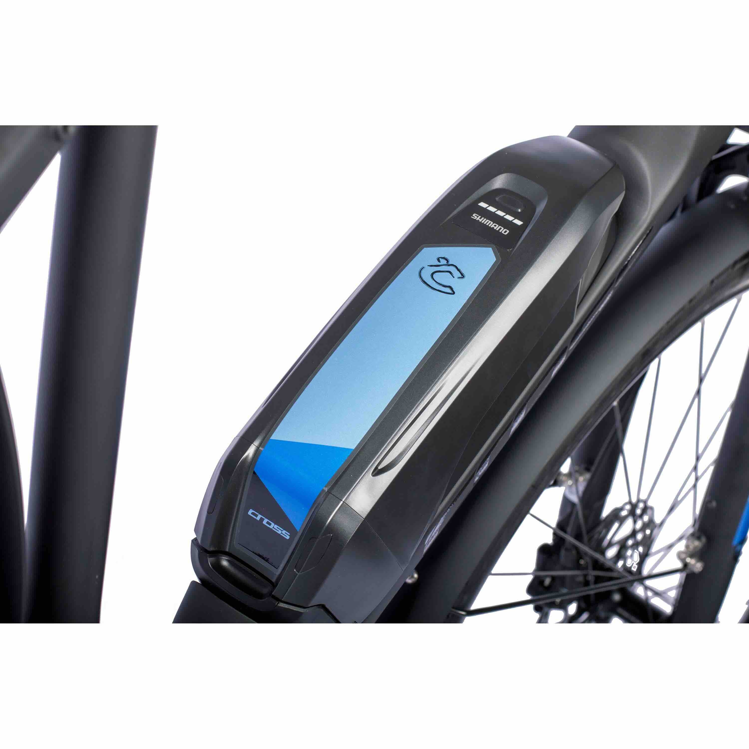 28 Zoll Herren E-Bike Trekking Fahrrad V-TRON SHIMANO STEPS E-5000 418 Wh 9 x GANG SHIMANO RD-T3000