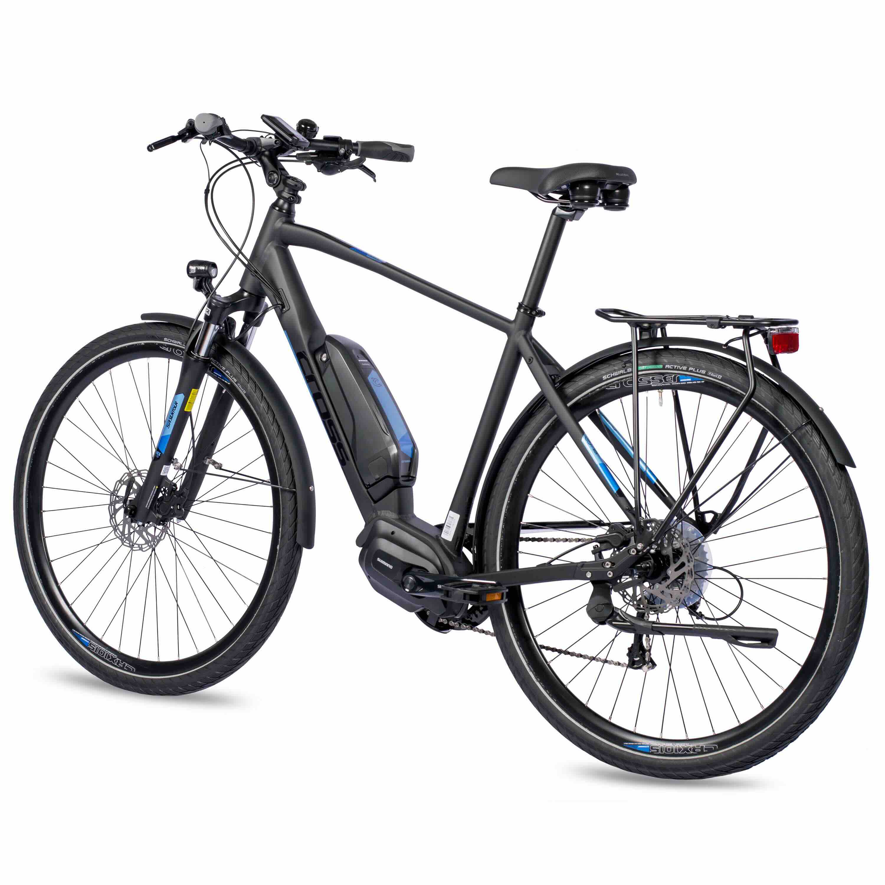28 Zoll Herren E-Bike Trekking Fahrrad V-TRON SHIMANO STEPS E-5000 418 Wh 9 x GANG SHIMANO RD-T3000
