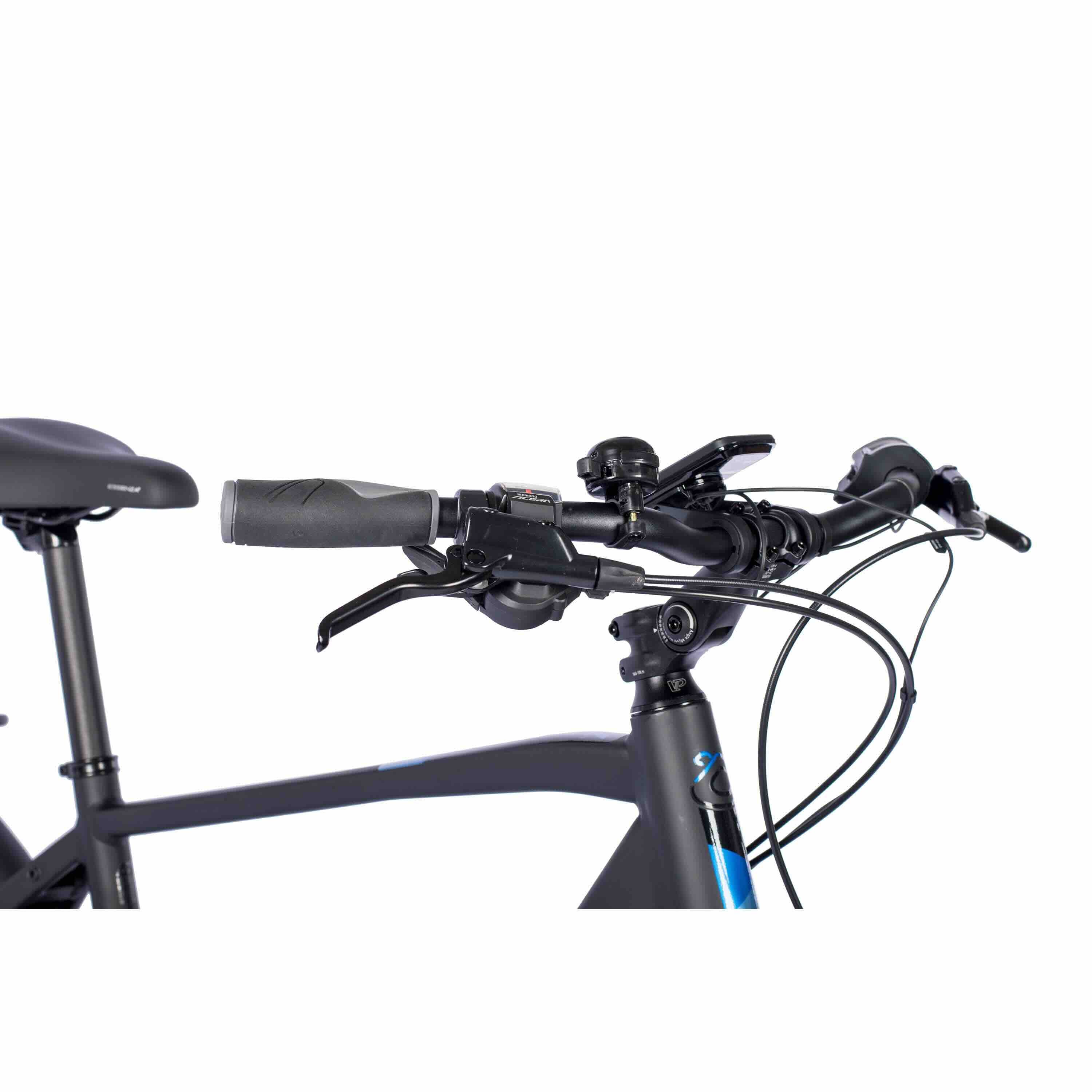 28 Zoll Herren E-Bike Trekking Fahrrad V-TRON SHIMANO STEPS E-5000 418 Wh 9 x GANG SHIMANO RD-T3000