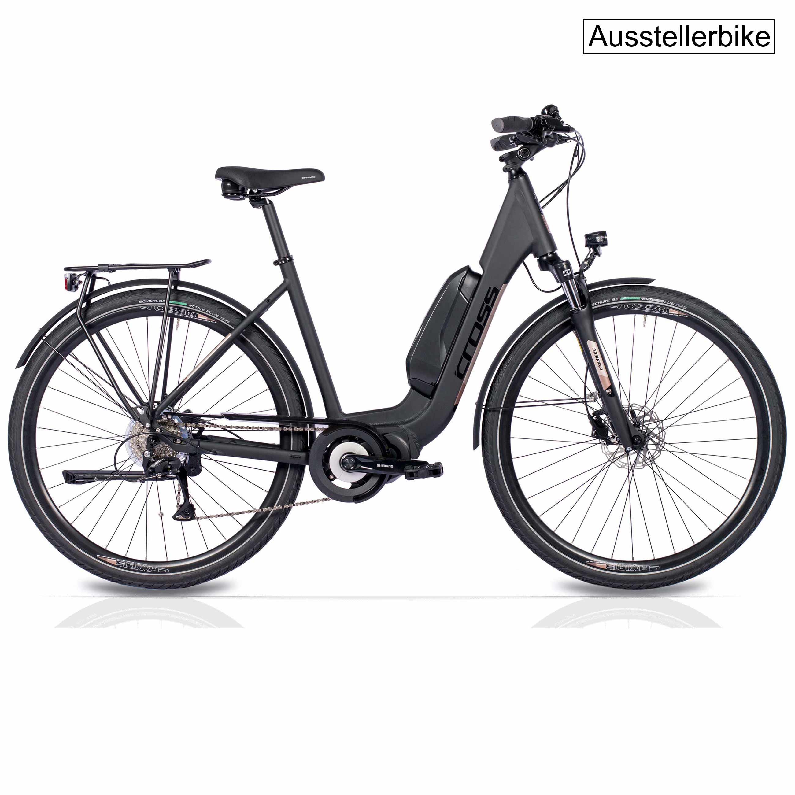 28" E-Bike Trekking Fahrrad LS WAVE V-TRON SHIMANO STEPS E-5000 418 Wh 9 GANG SHIMANO RD-T3000SGS - B-WARE