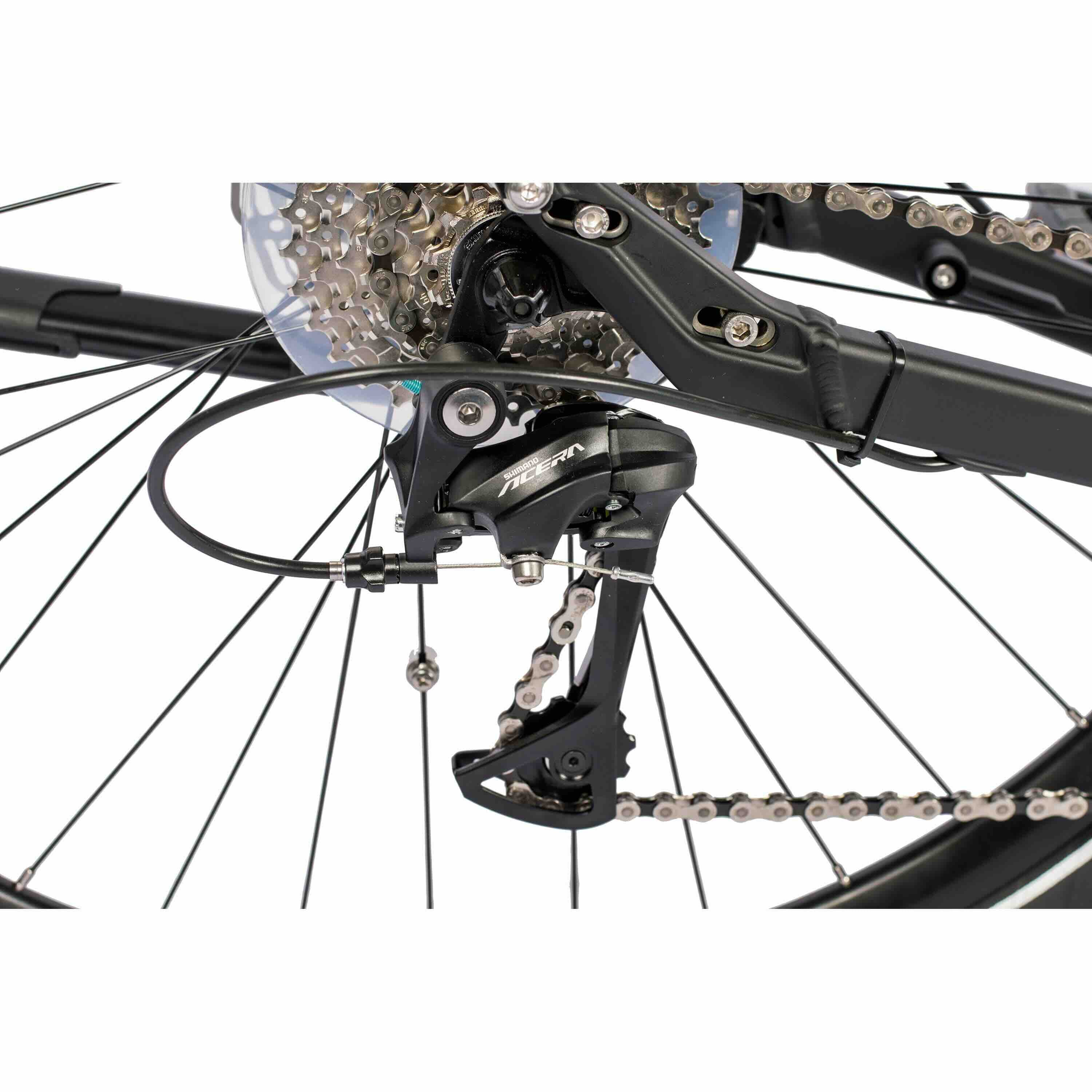 28" Damen E-Bike Trekking Fahrrad V-TRON SHIMANO STEPS E-5000 418 Wh 9 x GANG SHIMANO RD-T3000