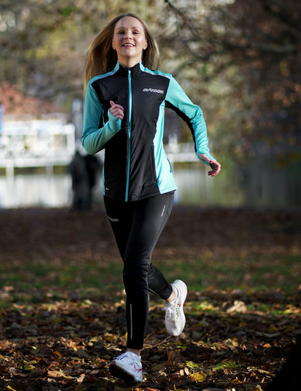 Jogging Winter Running Long Sleeve Women Running Set Winter Fleece