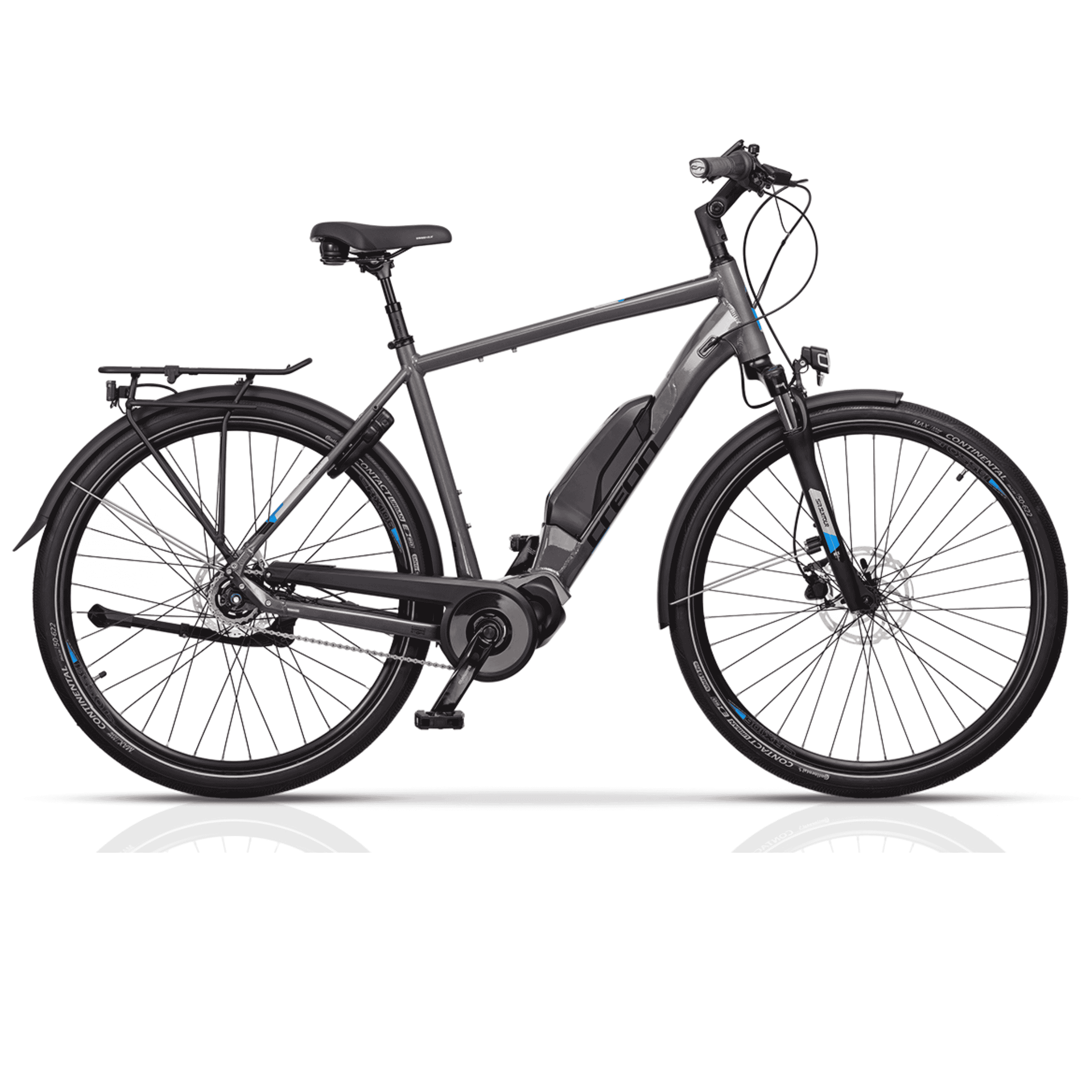 28 Zoll E-Bike Herren City Fahrrad X-Tron SR3 SHIMANO STEPS E-5000 418Wh 5 GANG SHIMANO NEXUS INTER