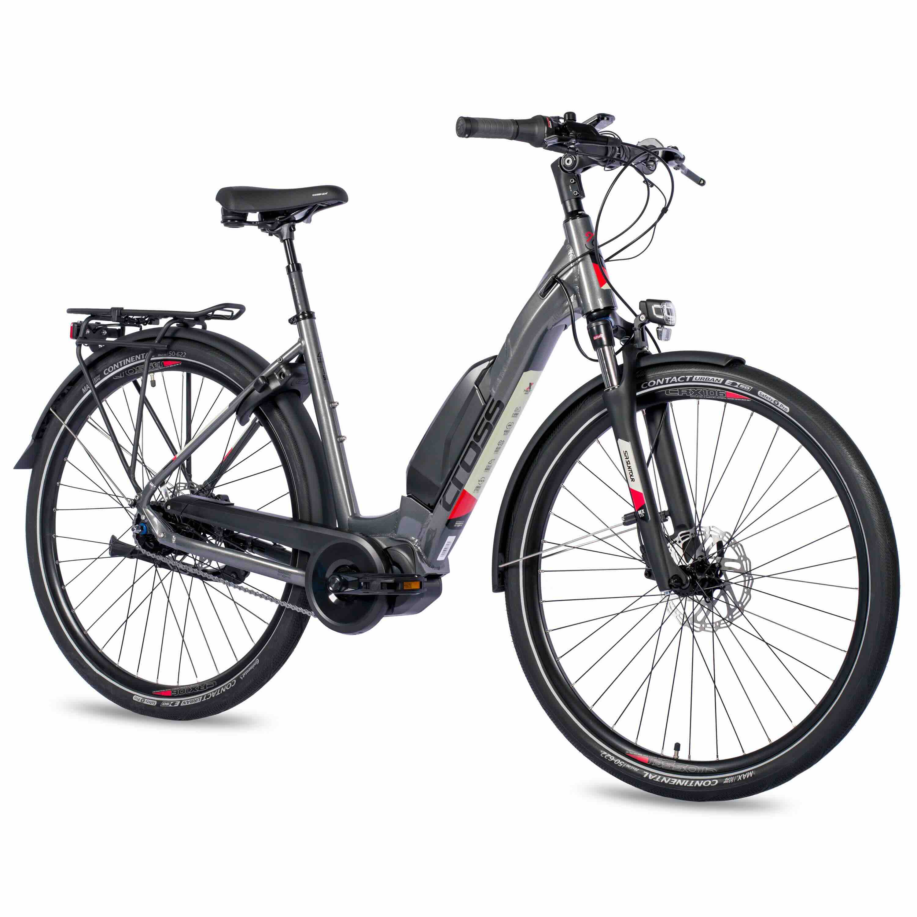 28 pouces E-Bike City Bicycle LS Wave X-tron Sr2 Shimano Stepps E-5000 418Wh 5 Gear Shimano Nexus inter interter